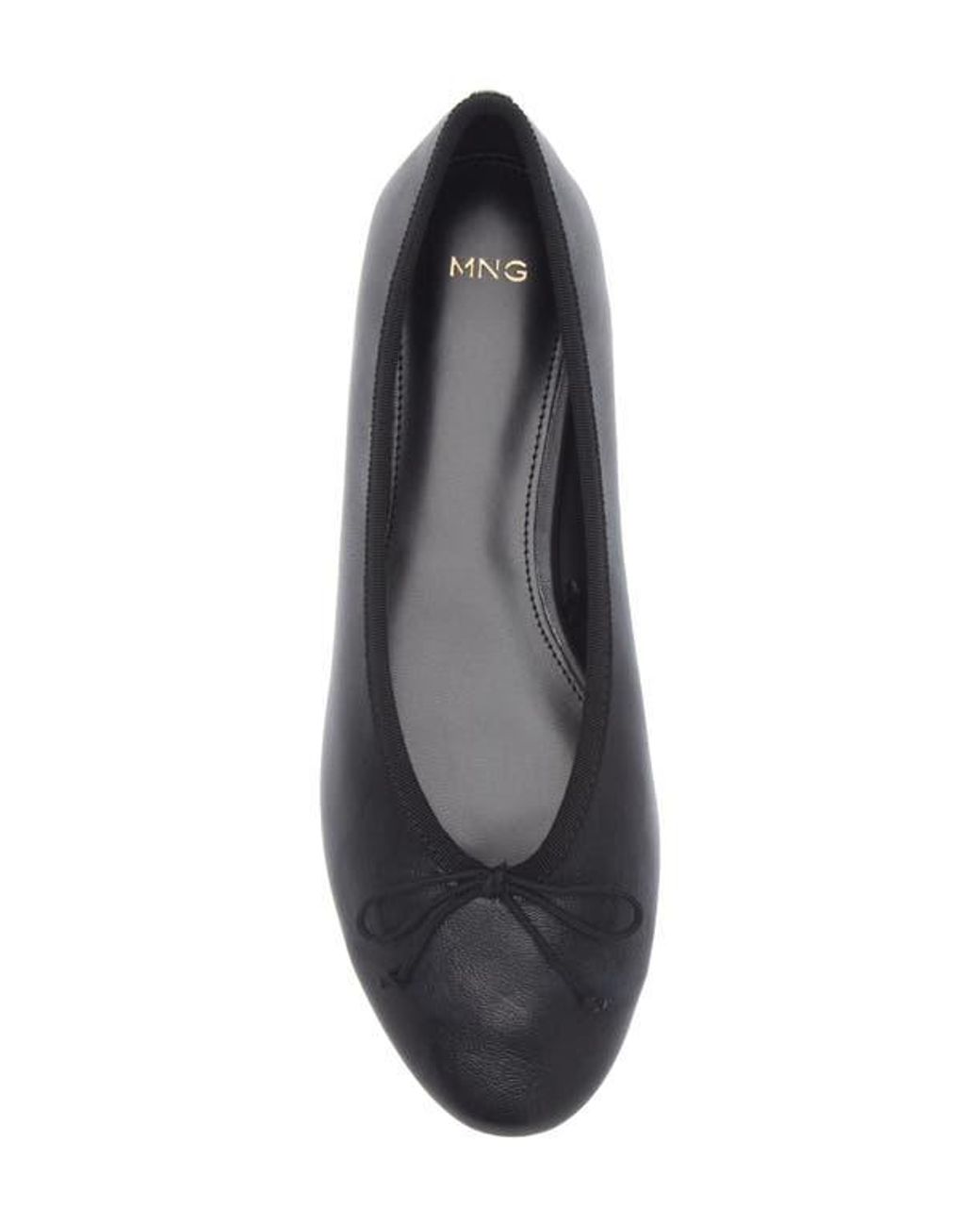 Mango Black Ballet Flat