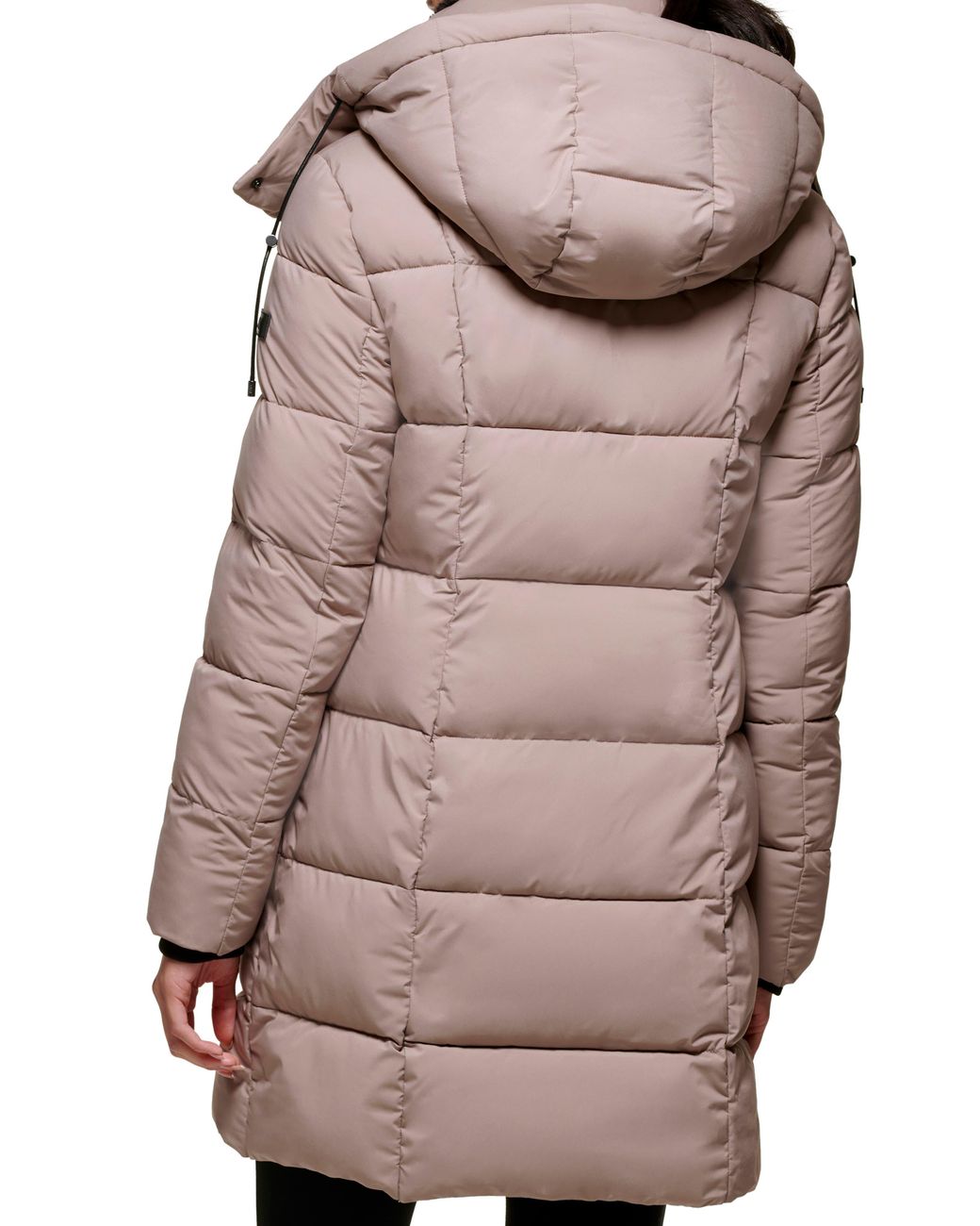 Dkny walker faux fur hooded down parka deals