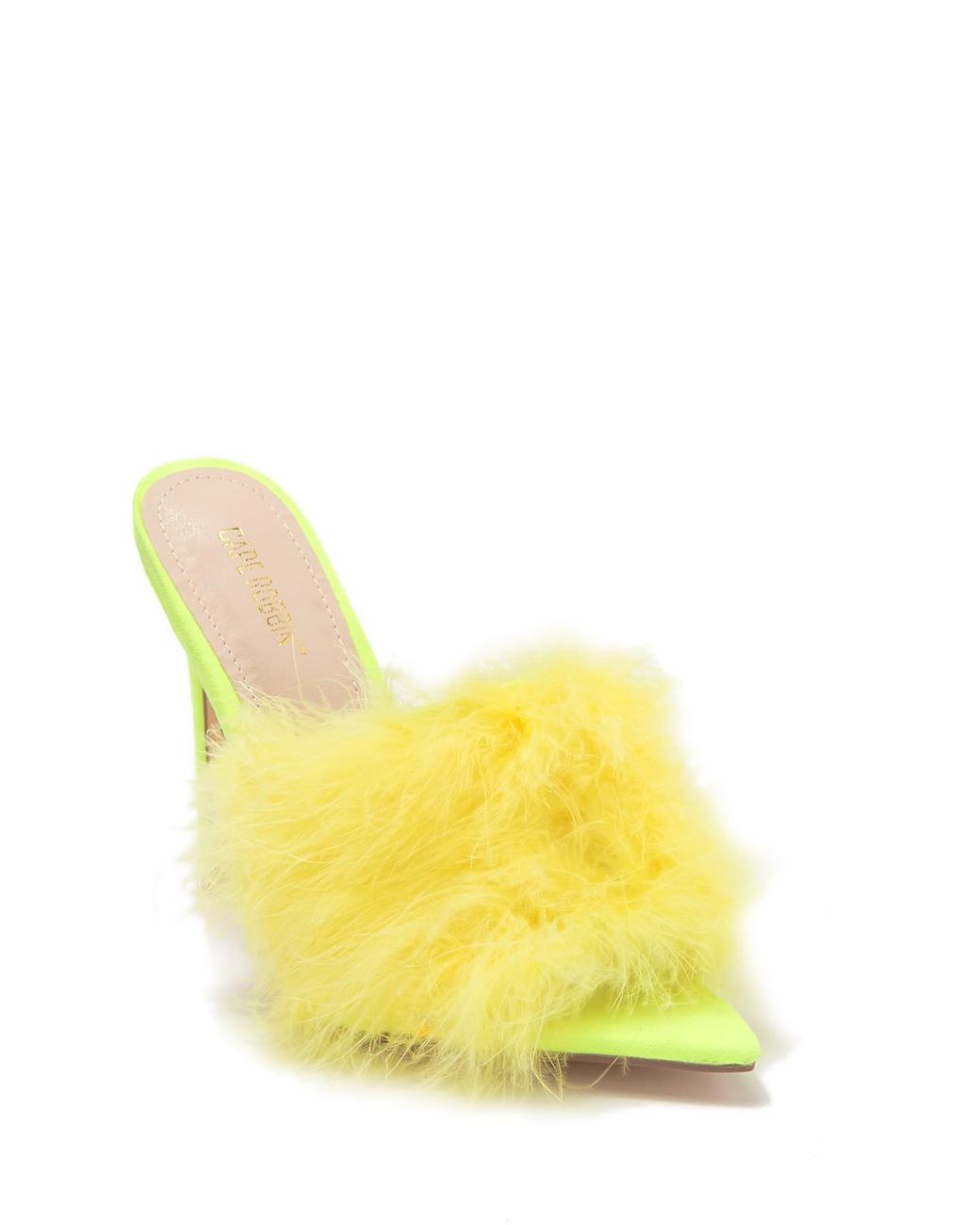 Cape robbin faux fur hotsell slides