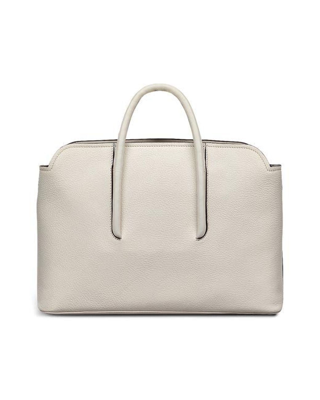 Radley Natural Grainer Way Medium Satchel