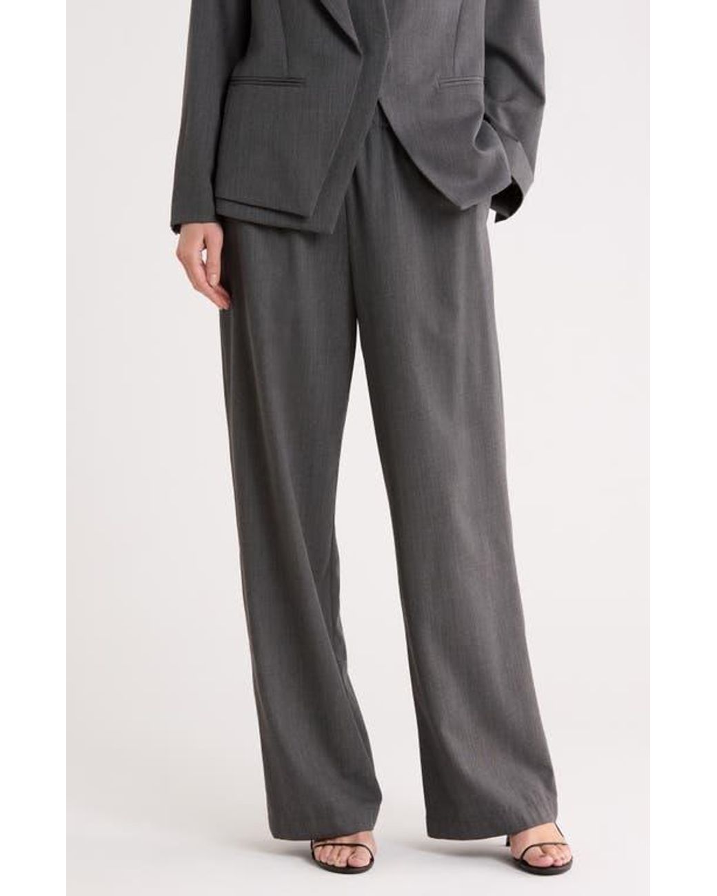 Twp Gray Jillian Stretch Wool Sweatpants