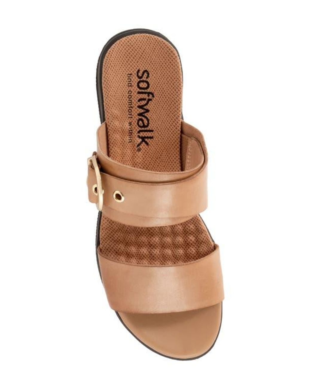 Softwalk® Natural Toki Slide Sandal