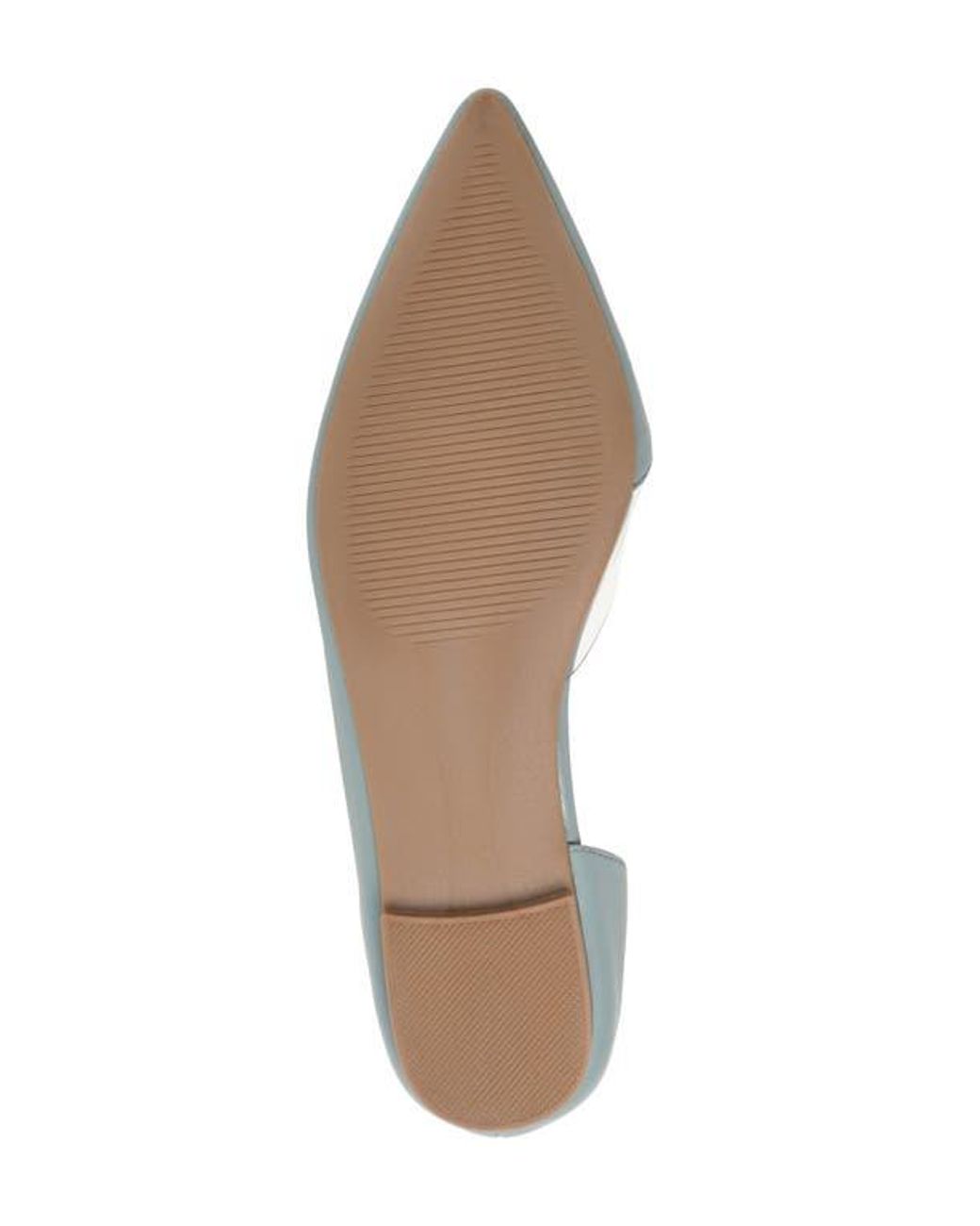 Journee Collection Blue Mikki Pointed Toe Flat