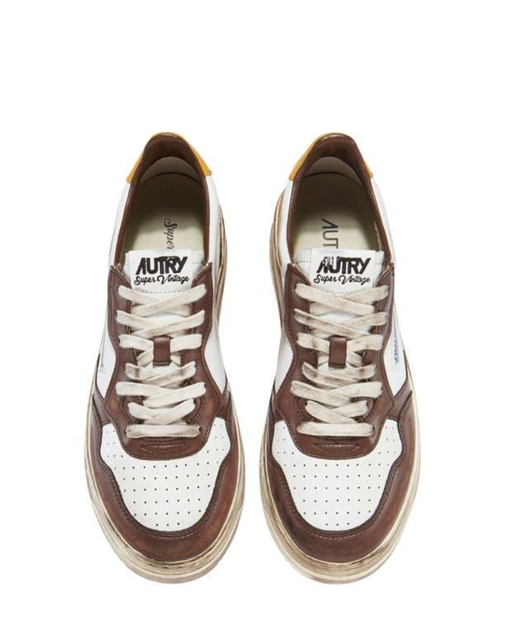 Autry White Retro Low Sneaker
