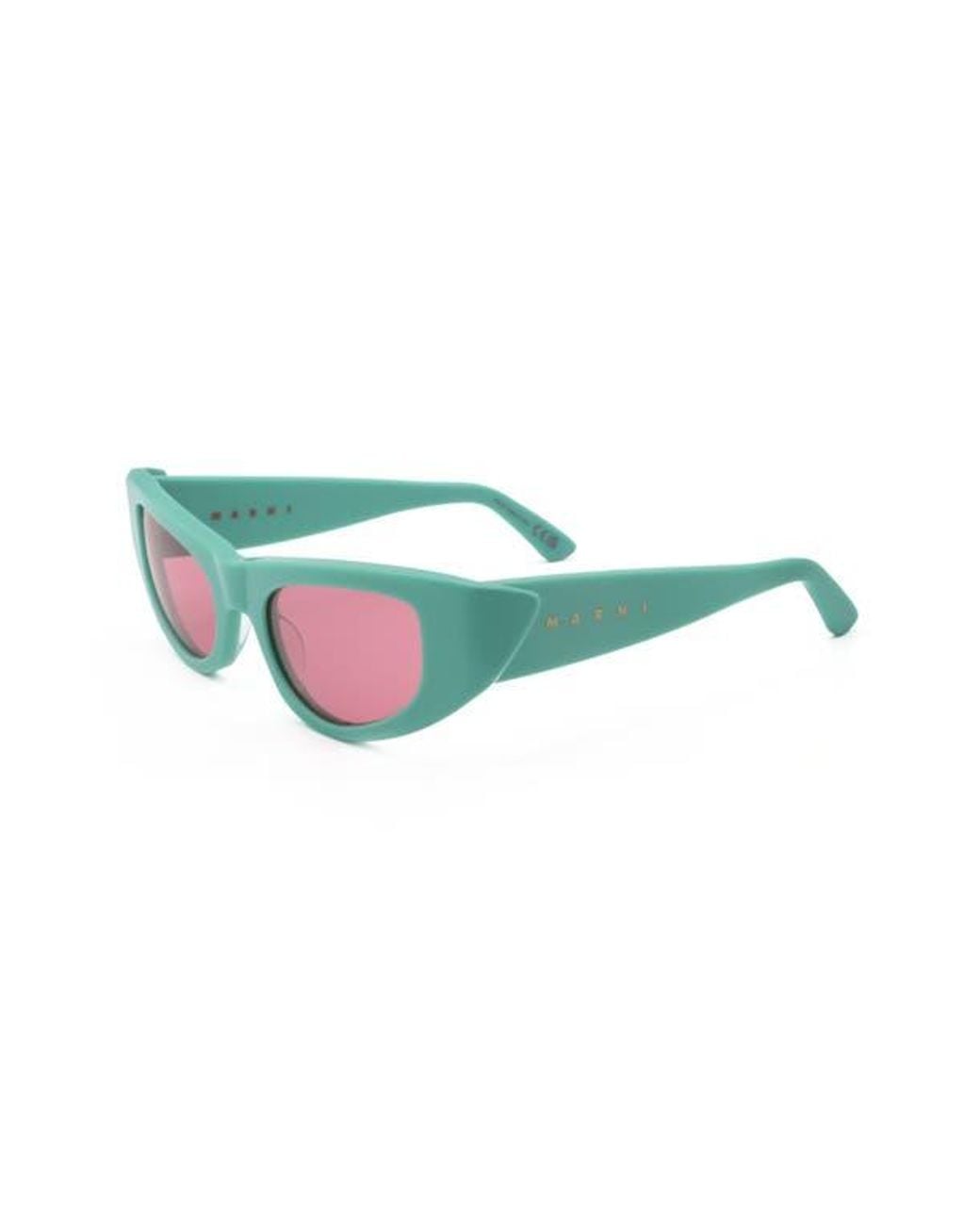 Marni Pink 53Mm Wrap Sunglasses