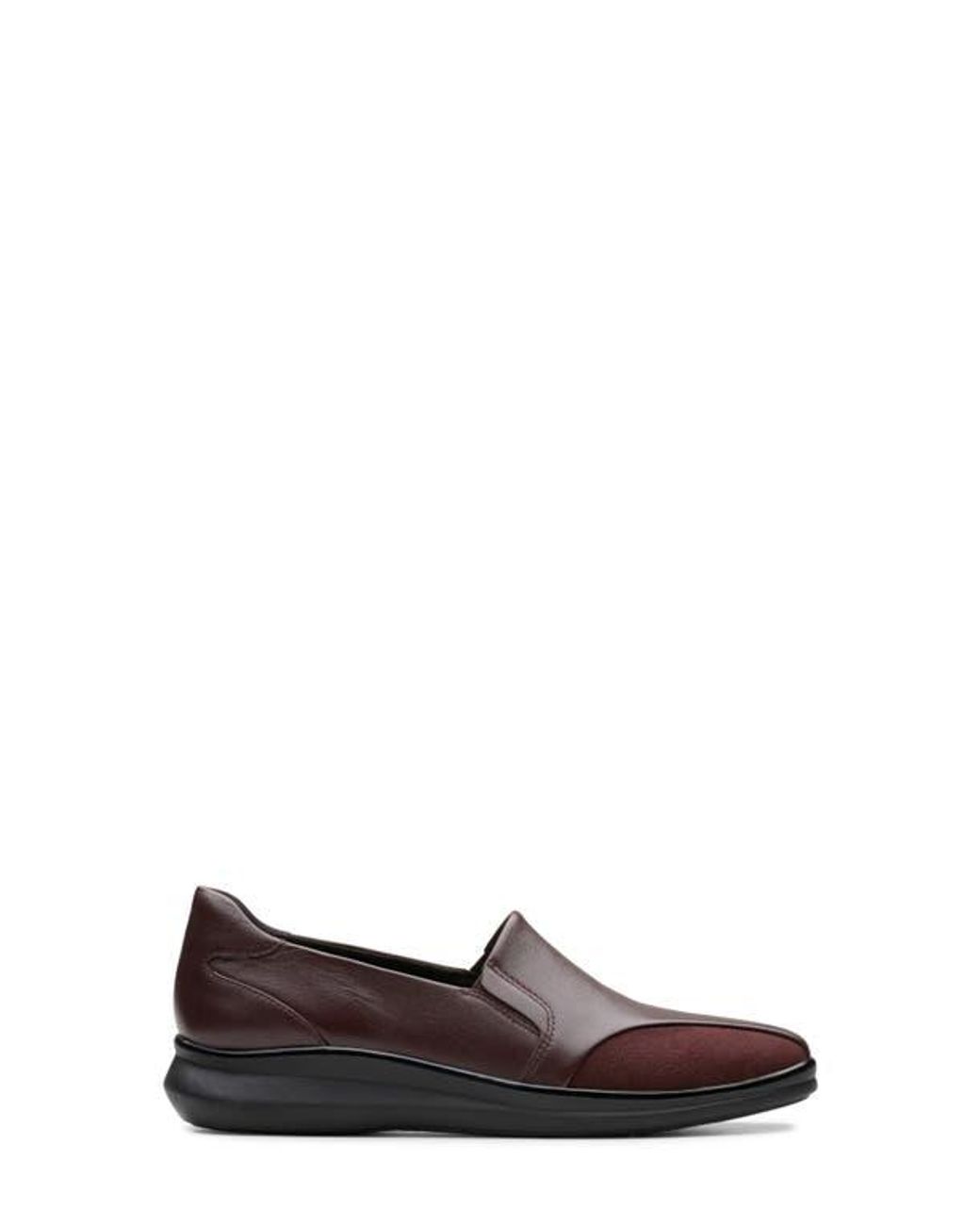 Clarks Brown Lynelle Wedge Flat