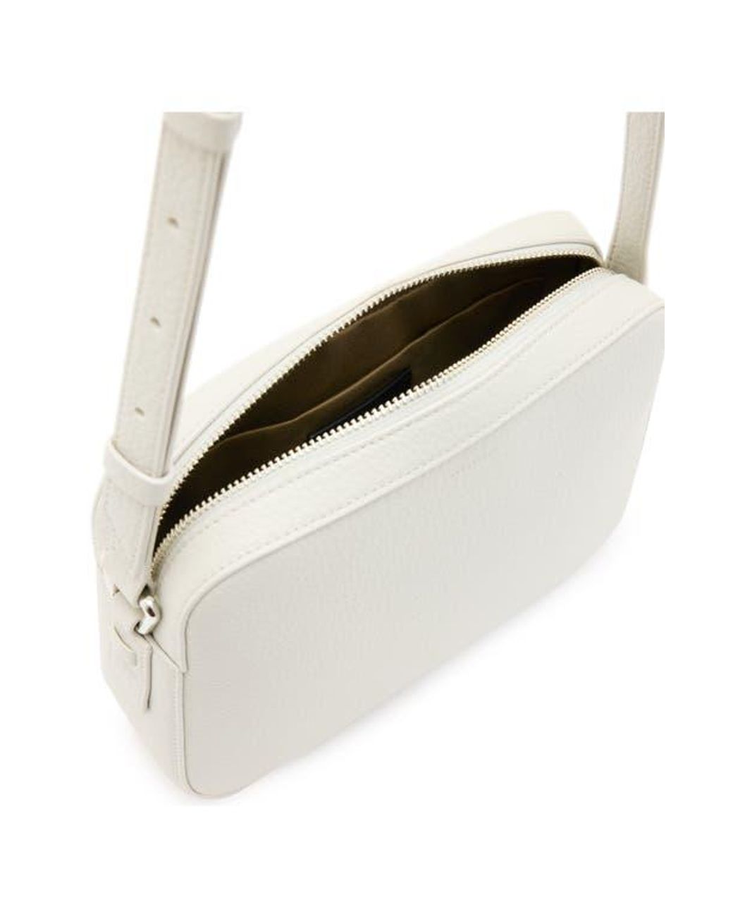 AllSaints Captain Square Crossbody Bag in White Lyst