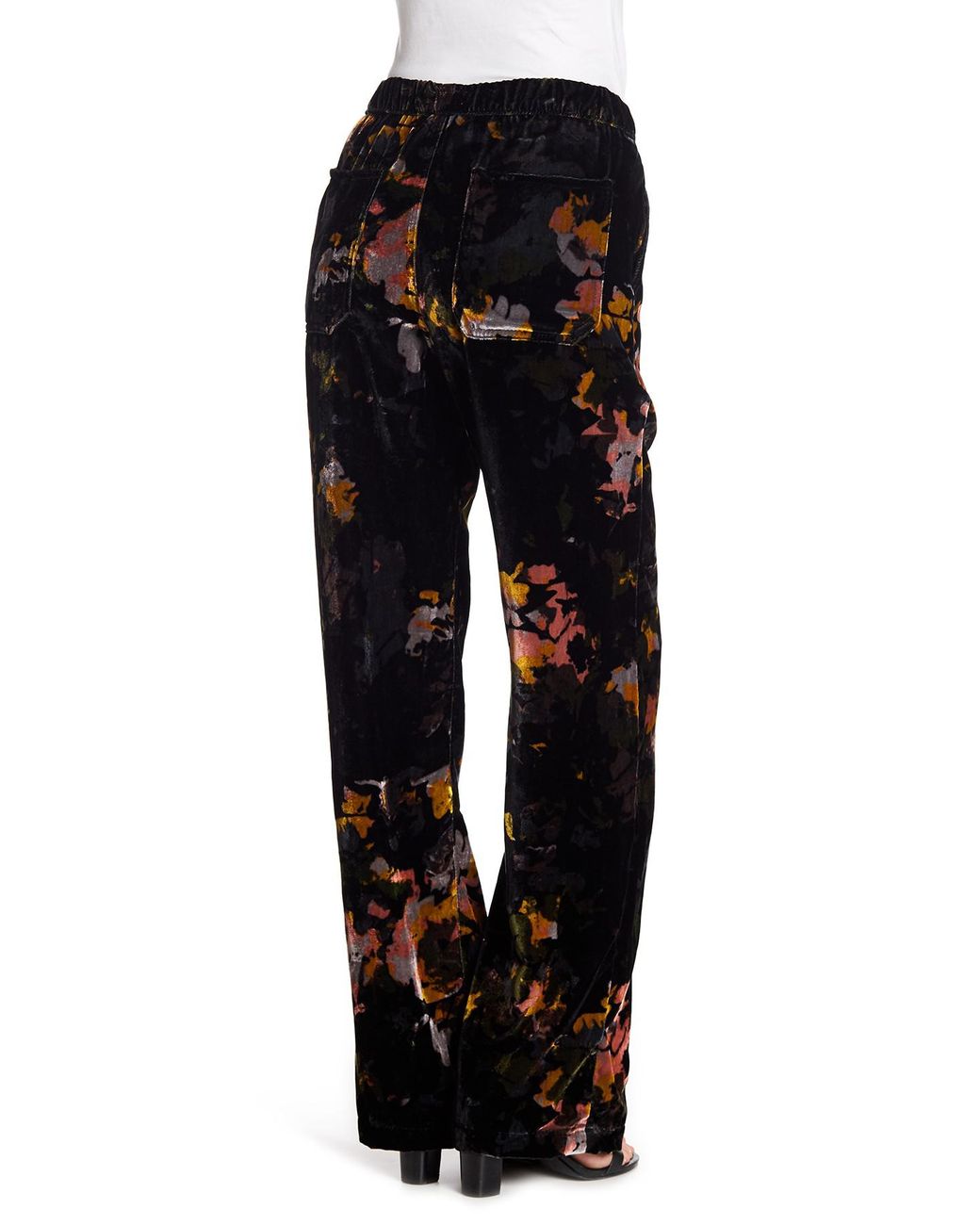 Buy Genes Lecoanet Hemant Black Eva Velvet Pants Online  Aza Fashions