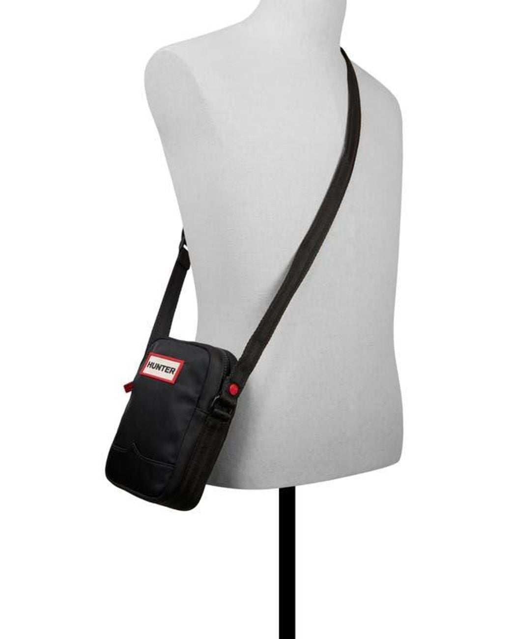 Hunter Black Transfer Crossbody Bag