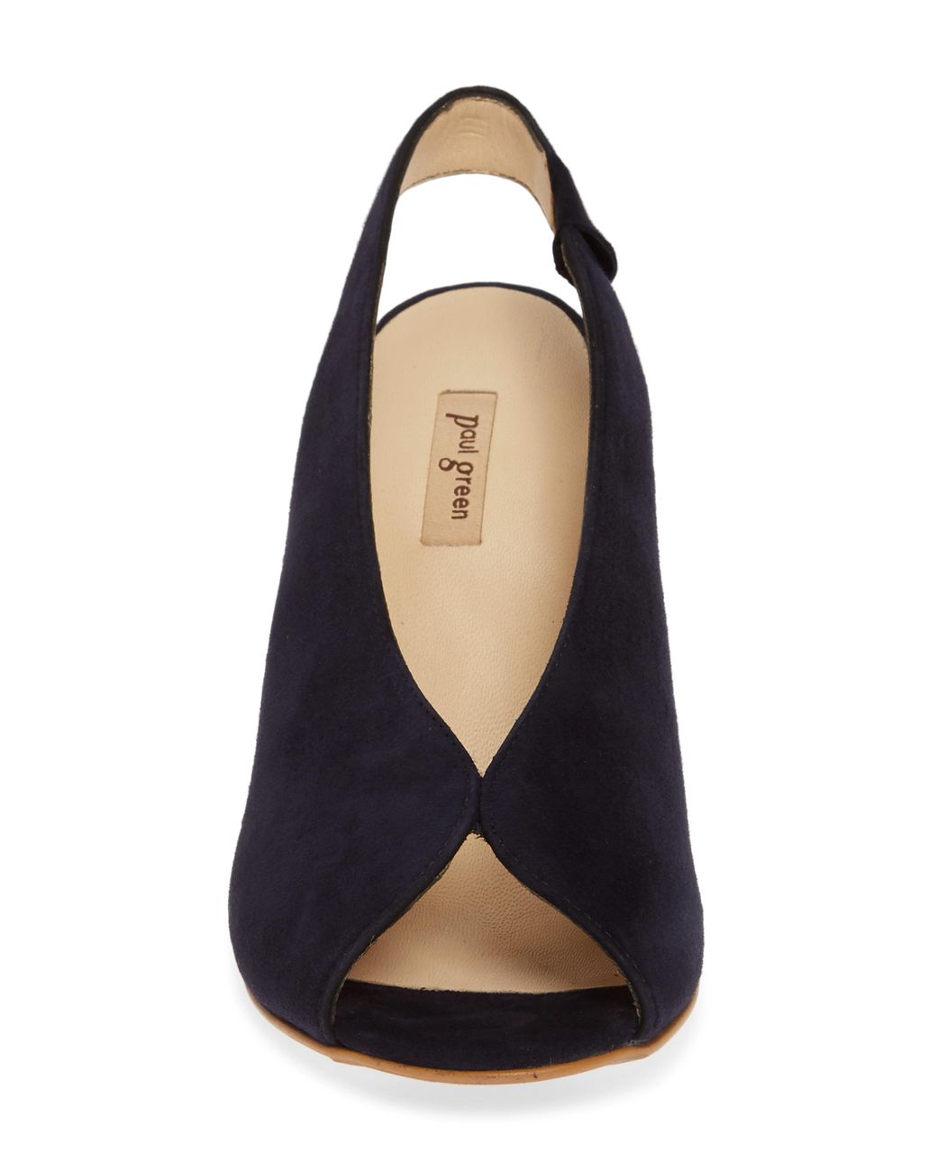 Paul Green Avanti Peep Toe Slingback Sandal in Blue Lyst