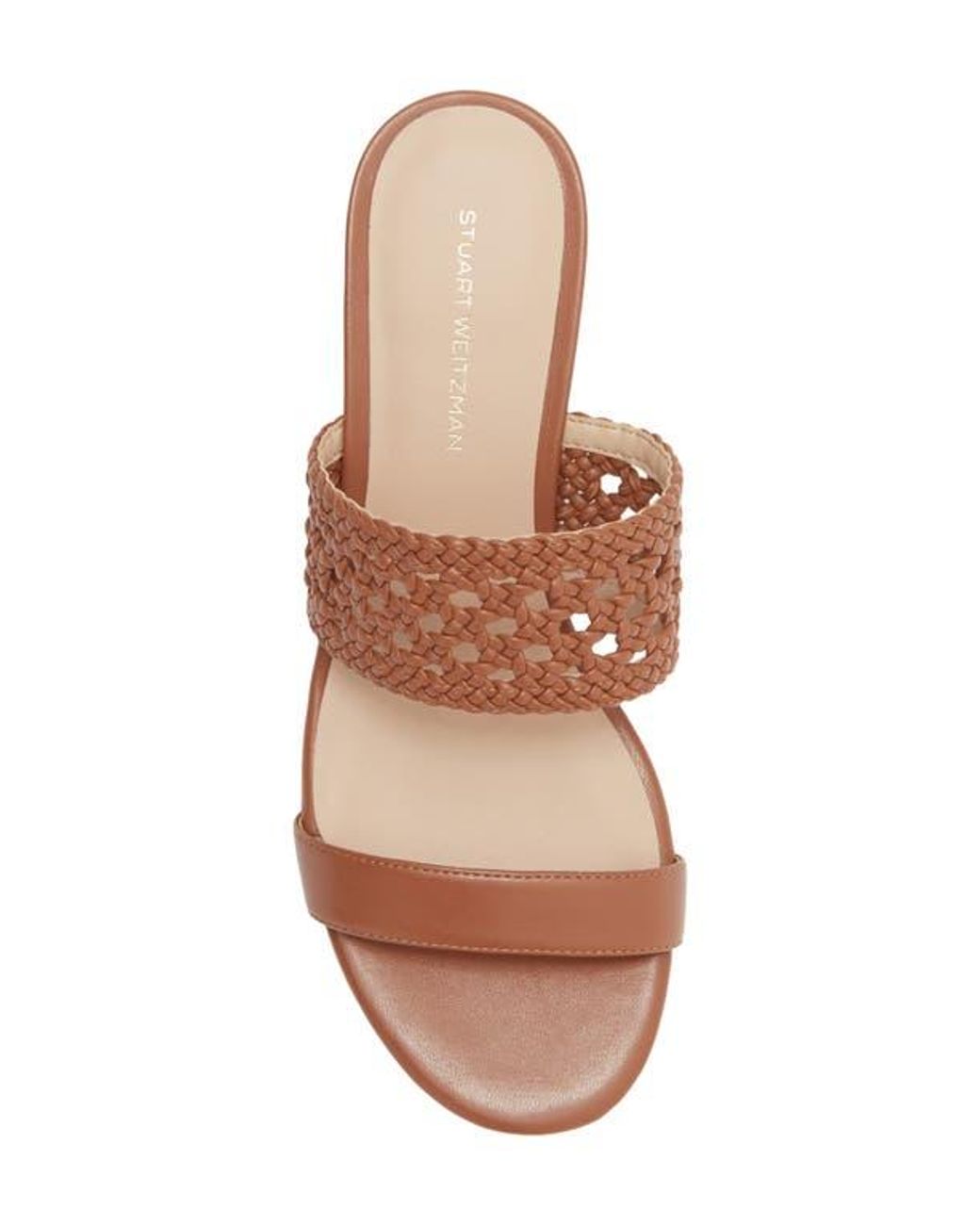 Stuart Weitzman Pink Briar Slide Sandal