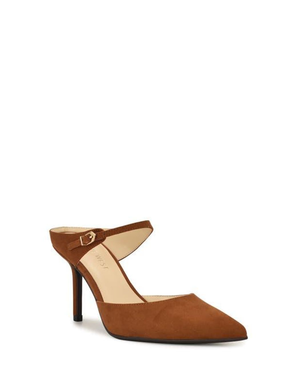 Nine West Brown Dakka Pointed Toe Pump