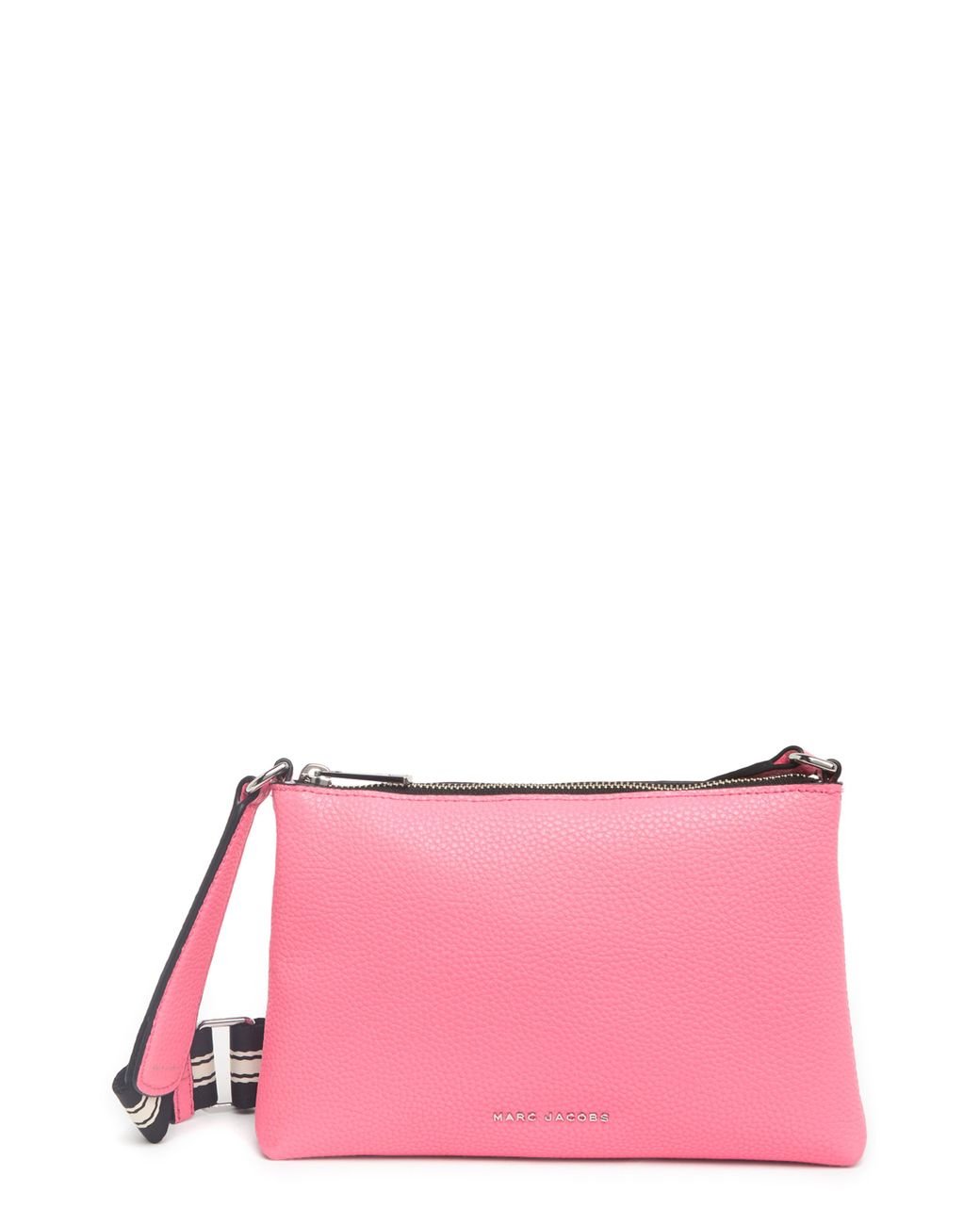 Marc Jacobs The Cosmo Leather Crossbody Bag In Pink Lemonade At ...