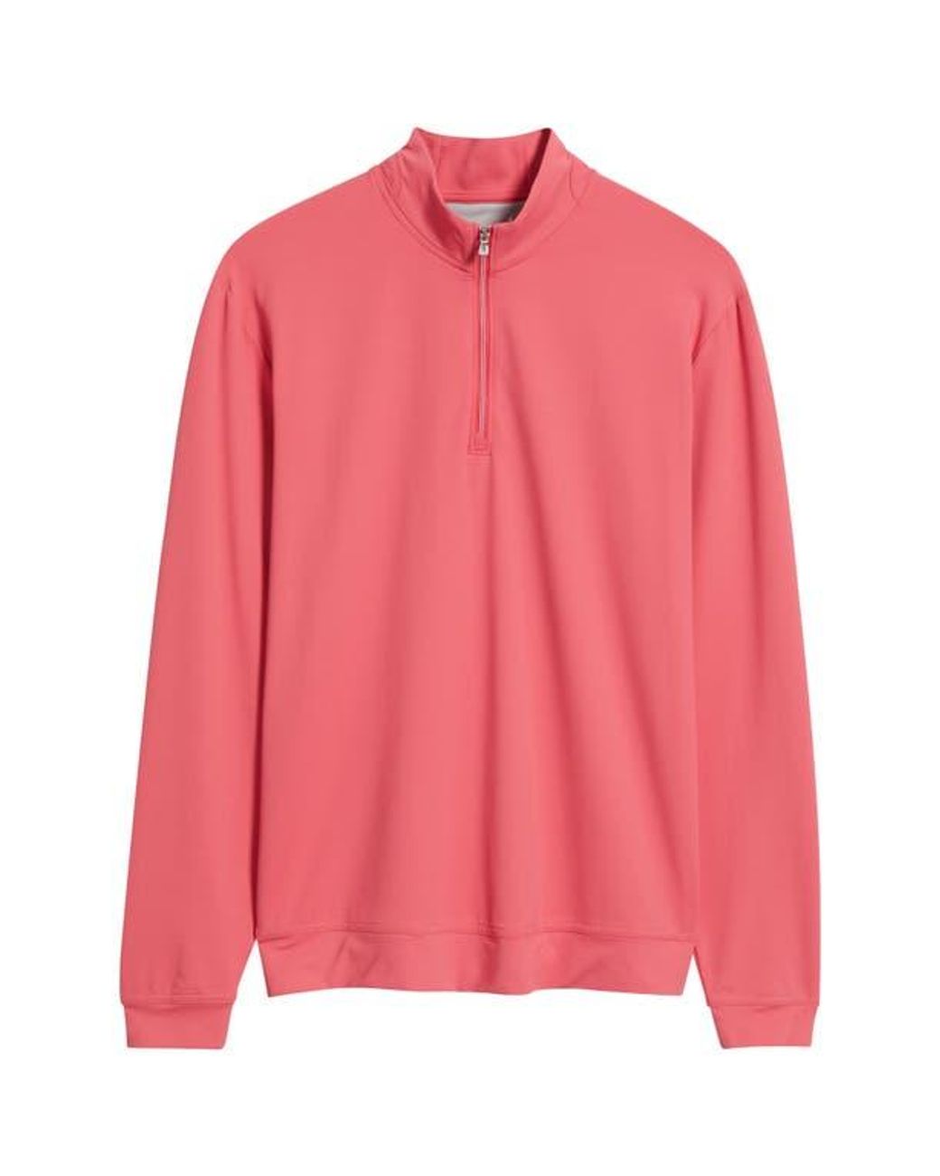Johnnie-o Red Motion Performance Quarter Zip Pullover for men