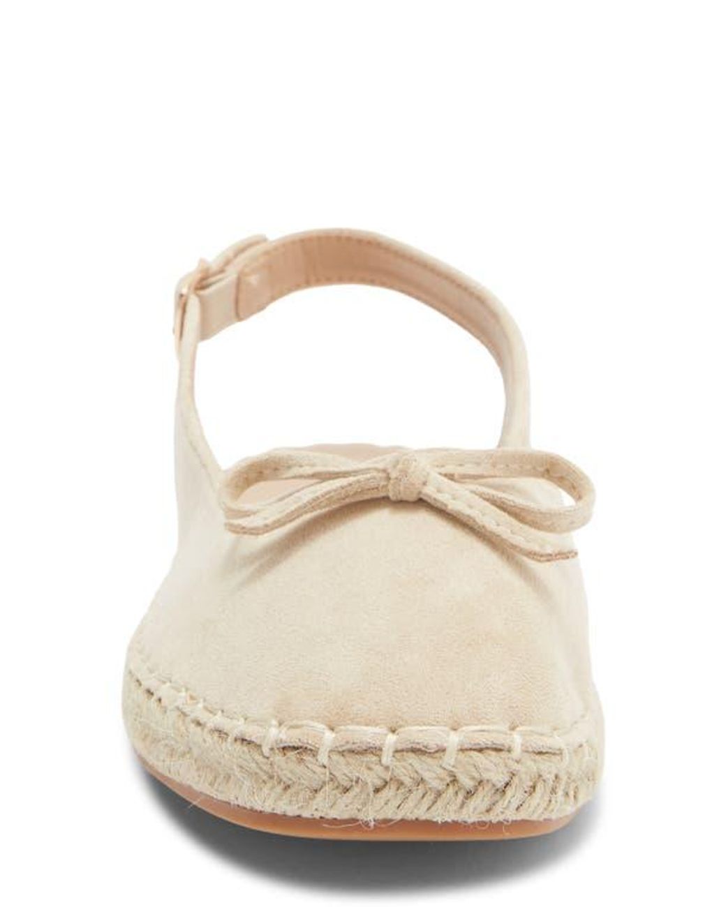 Top Moda Natural Fallon Slingback Flat