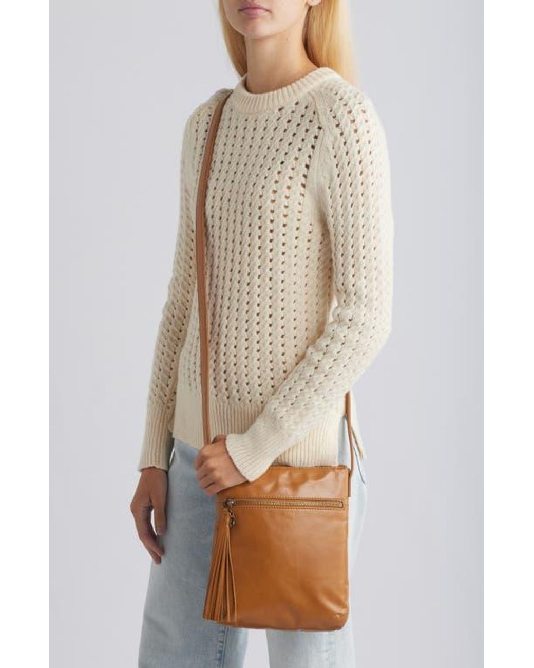 Hobo International Sarah Crossbody Bag in Brown Lyst