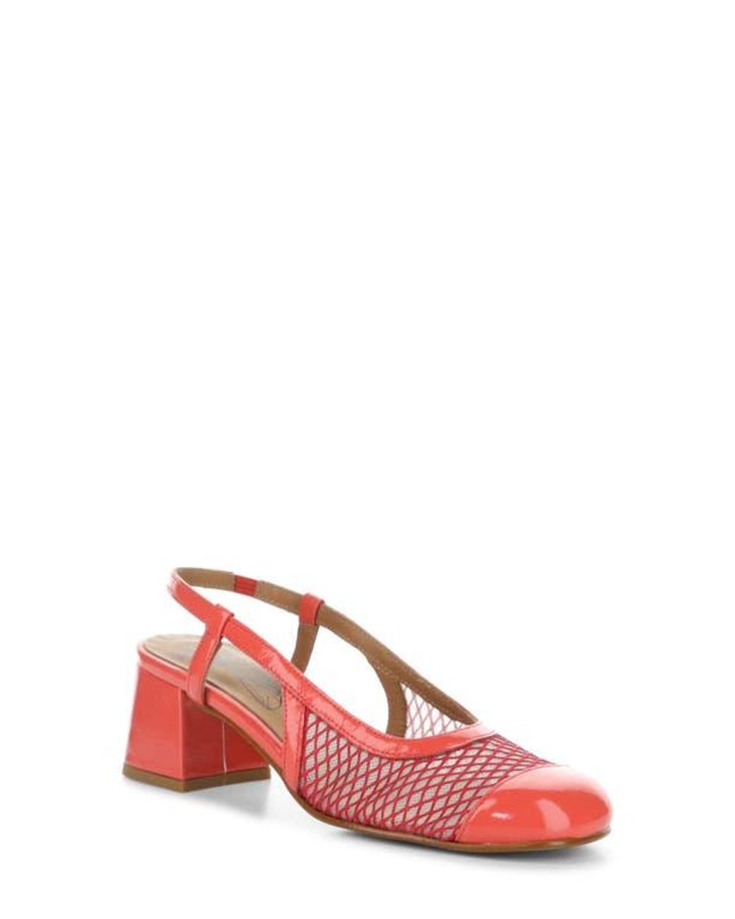 Fly London Red Soki Slingback Pump