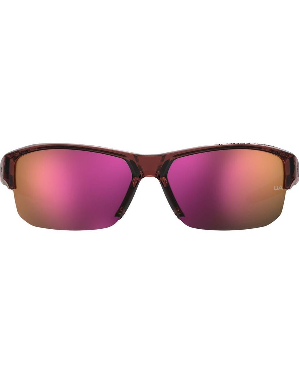 Under Armour Purple Ua Fanatical Ii Oversize Rectangular Sunglasses for men