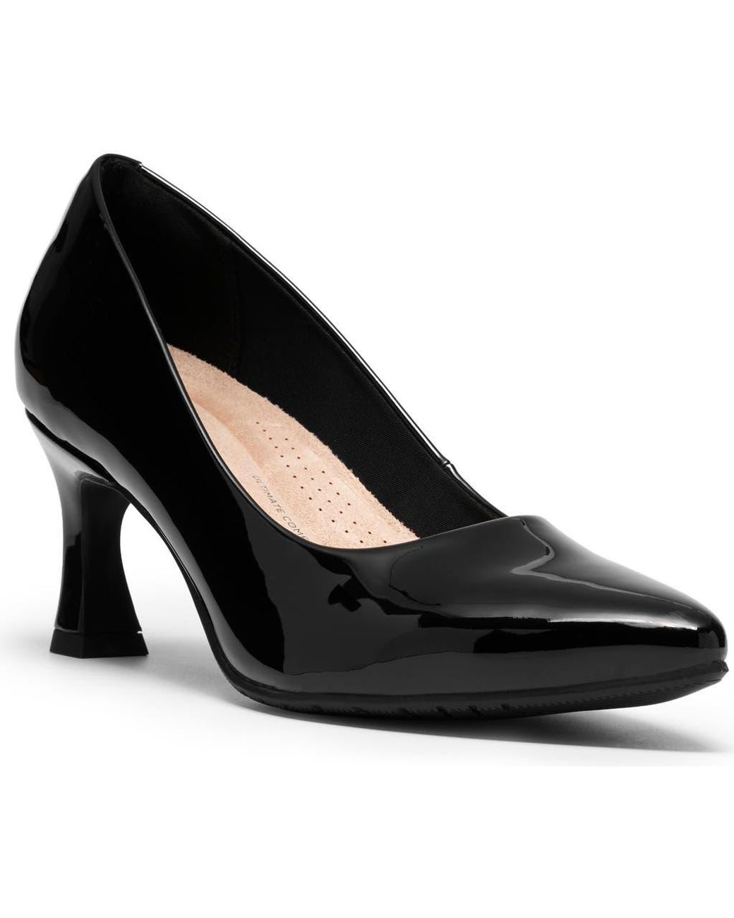 Clarks Black Tammitha Eve Pointed Toe Pump