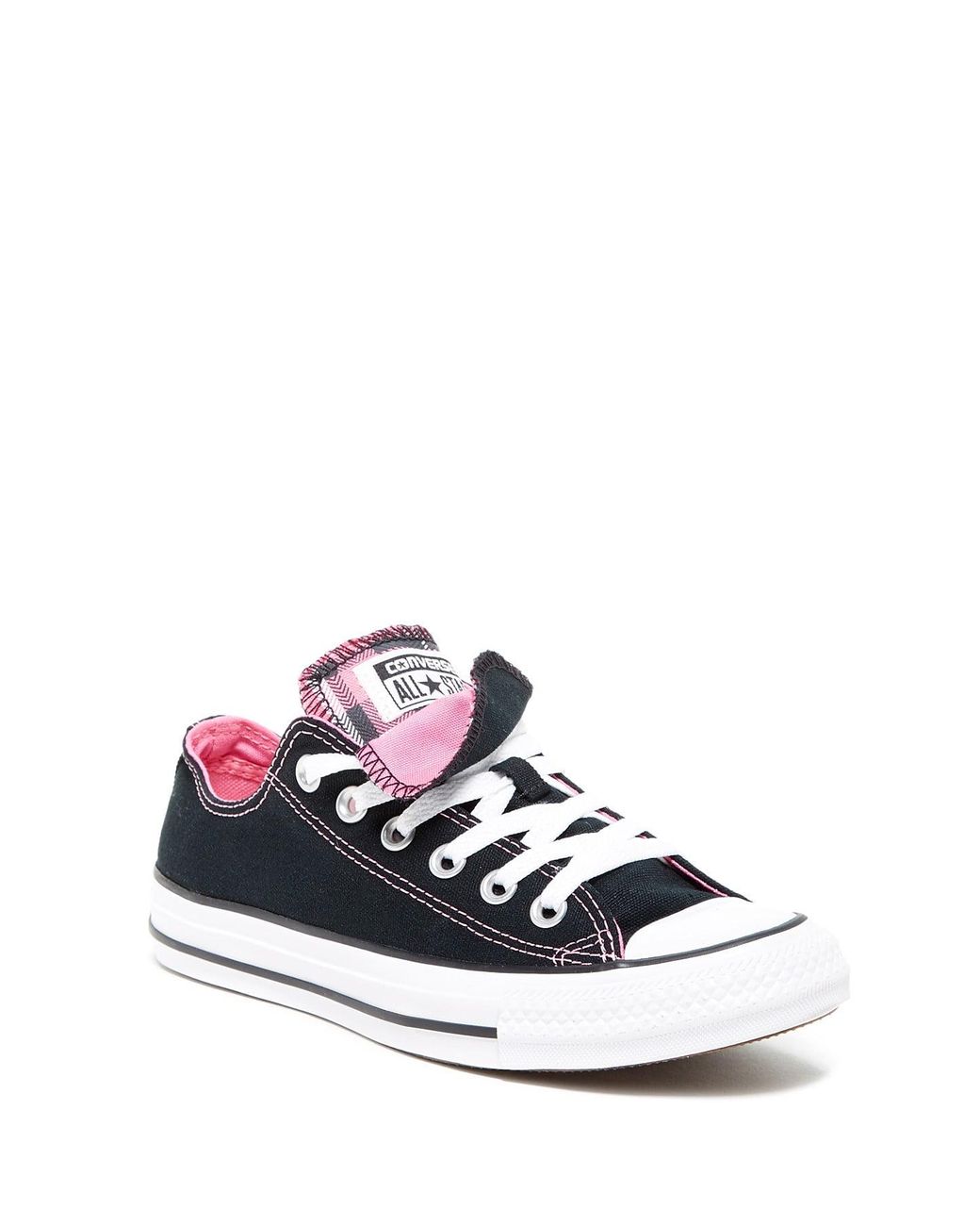 Converse Chuck Taylor Double Tongue Sneaker in Pink | Lyst