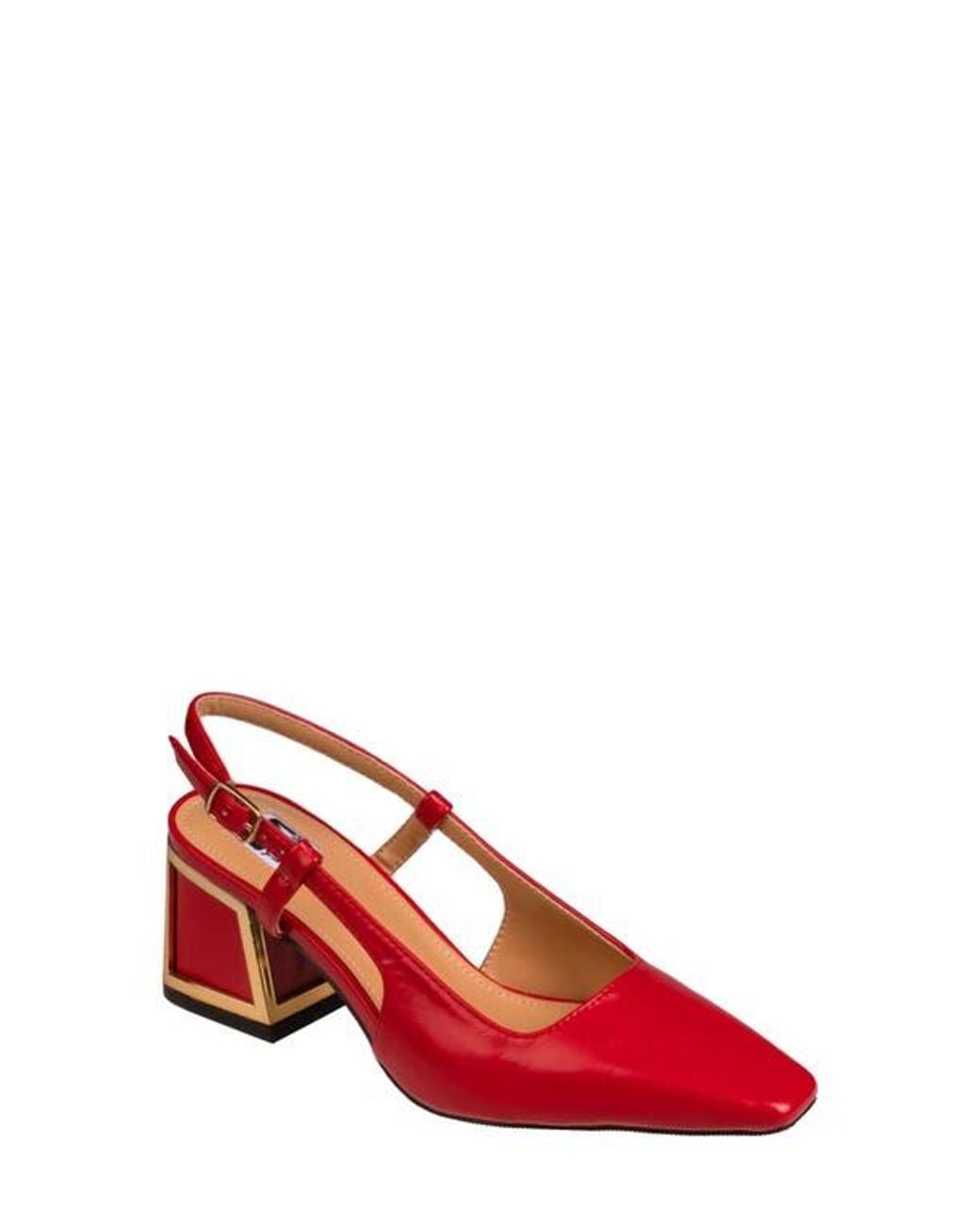 Ninety Union Red Blake Slingback Pump