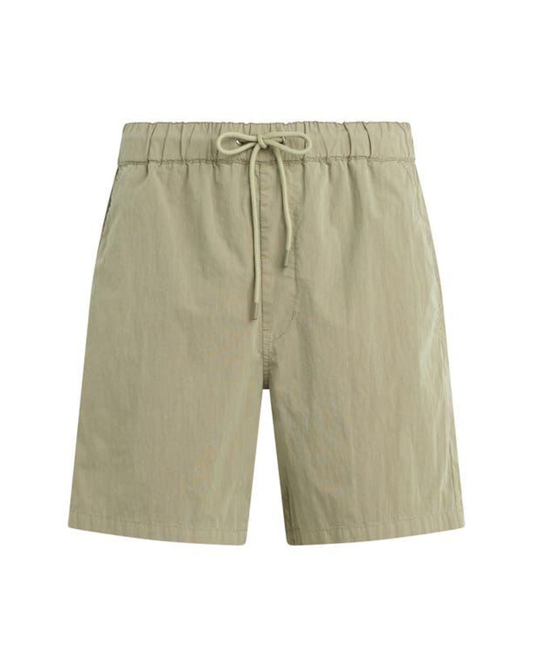 Hudson Natural Cotton Blend Drawstring Shorts for men