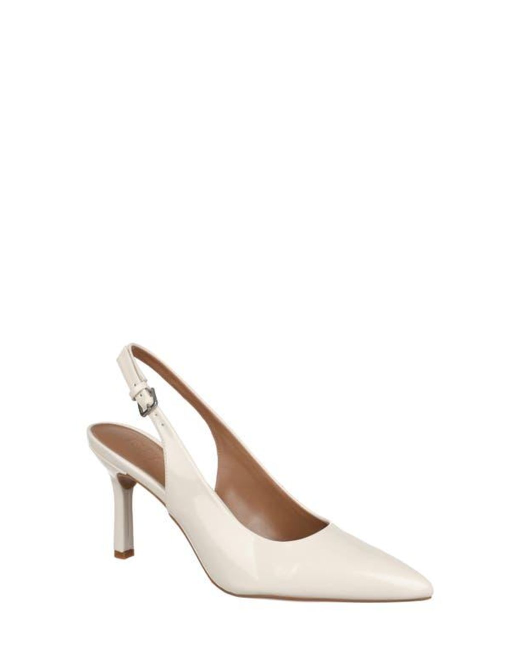 Nordstrom Rack White Priscilla Slingback Pump