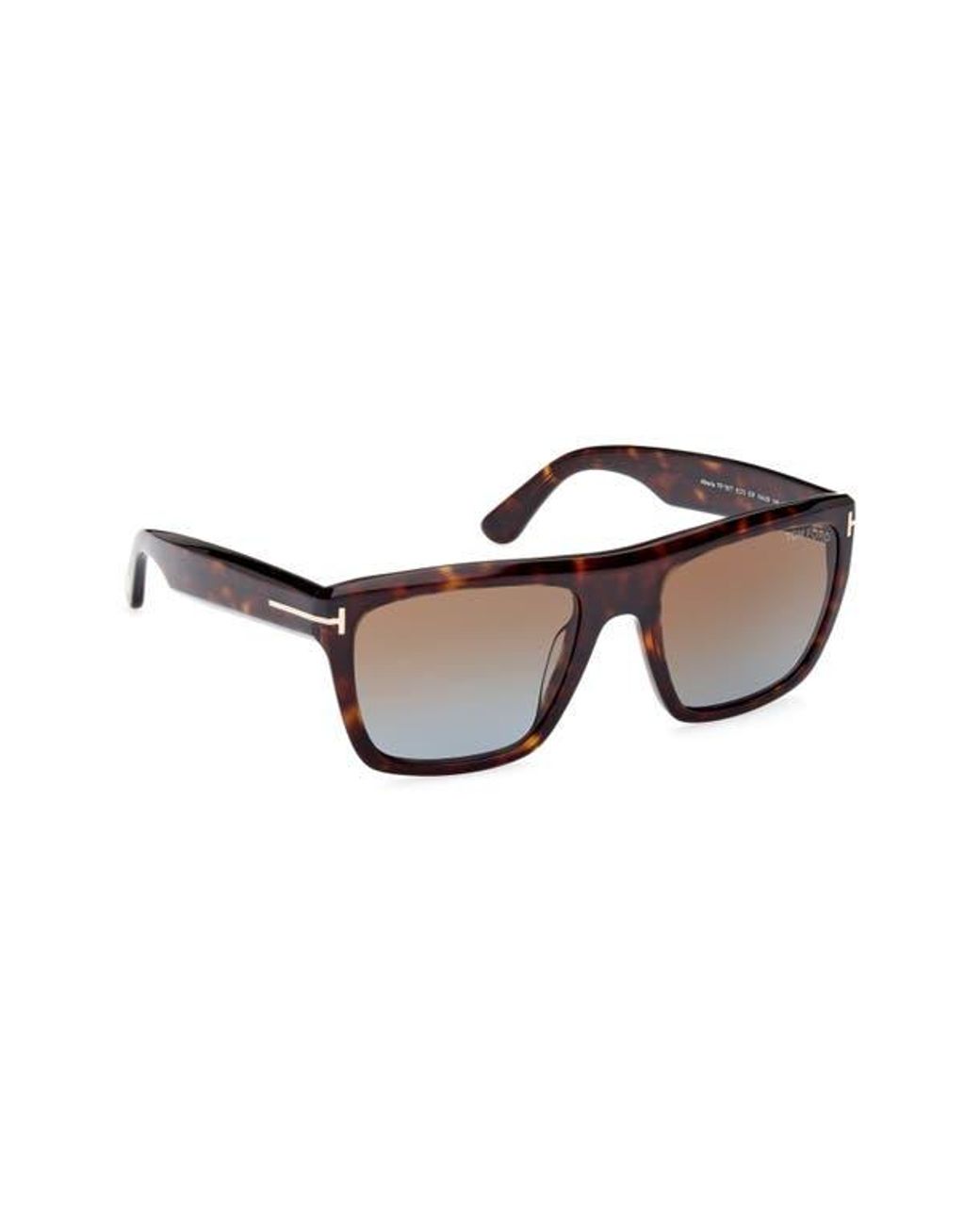 Tom Ford Brown Alberto 55Mm Gradient Square Sunglasses for men