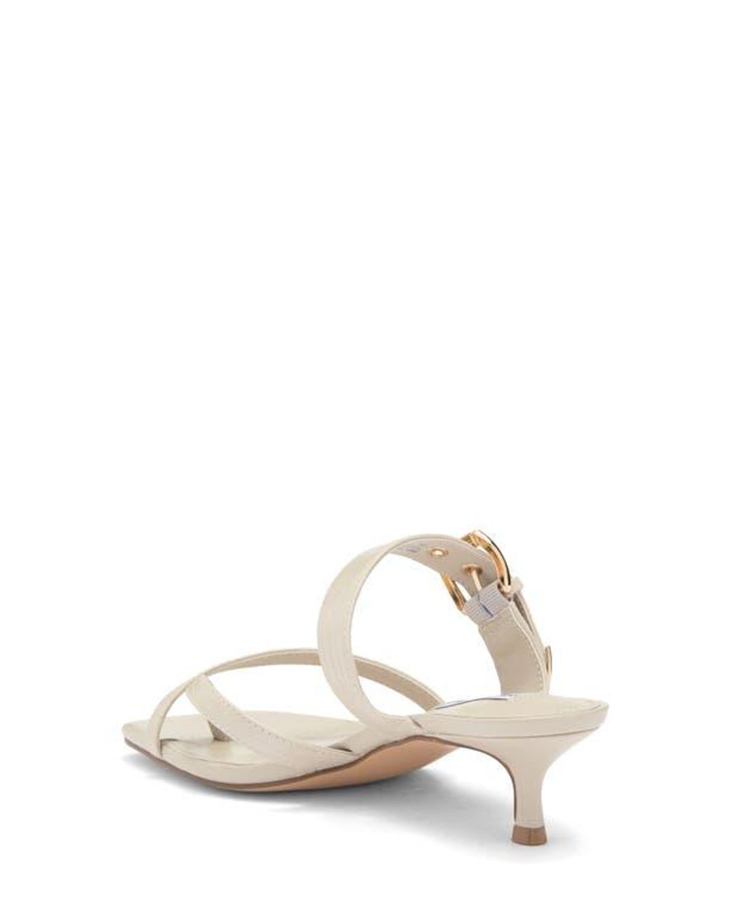 【レディース】Steve Madden Jamesy Slide サンダル Steve Madden Jamesy Slide Sandal in Metallic | Lyst