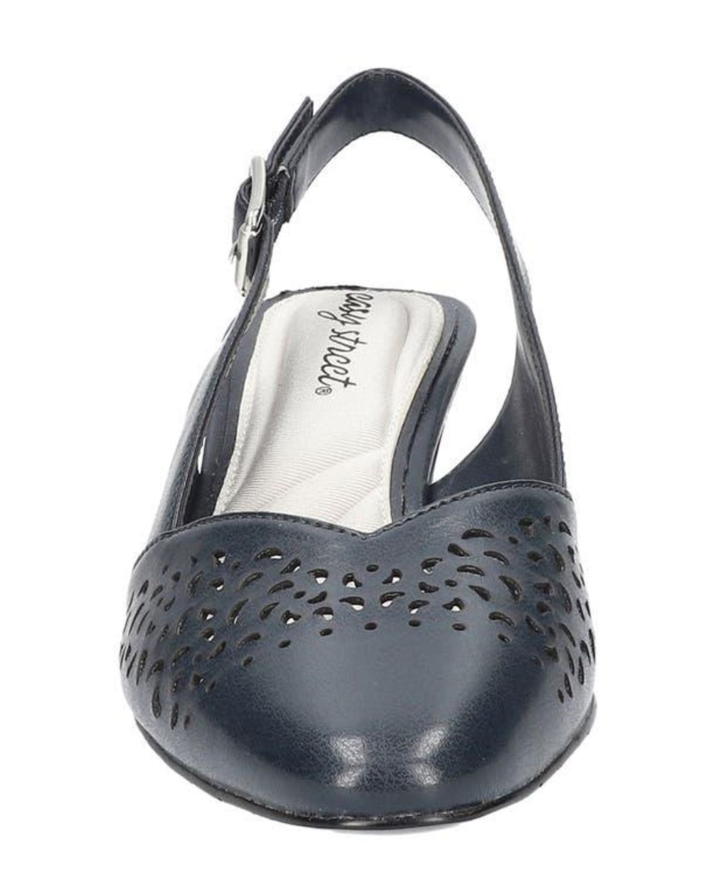 Easy Street Blue Sofie Slingback Pump