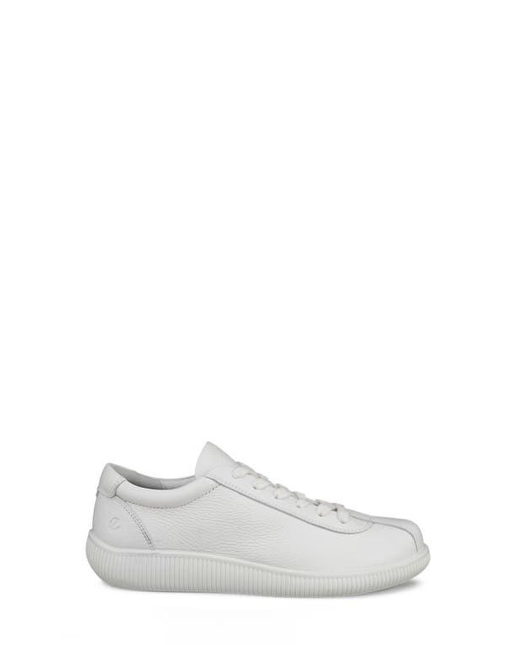Ecco White Soft Zero Sneaker