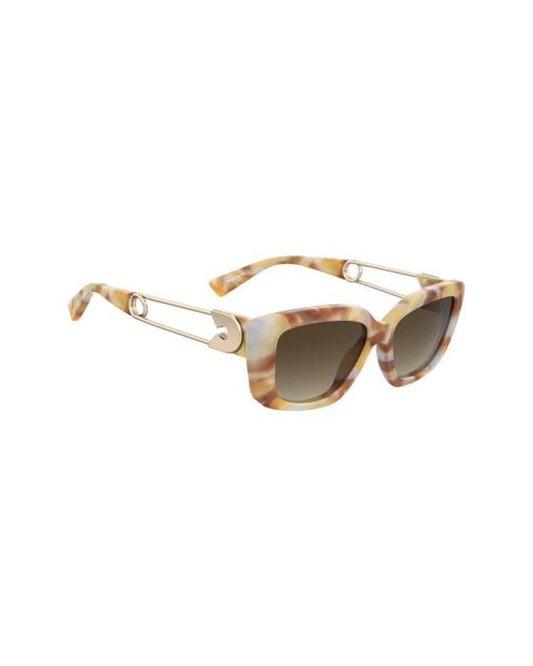 Moschino Multicolor 55Mm Gradient Rectangular Sunglasses