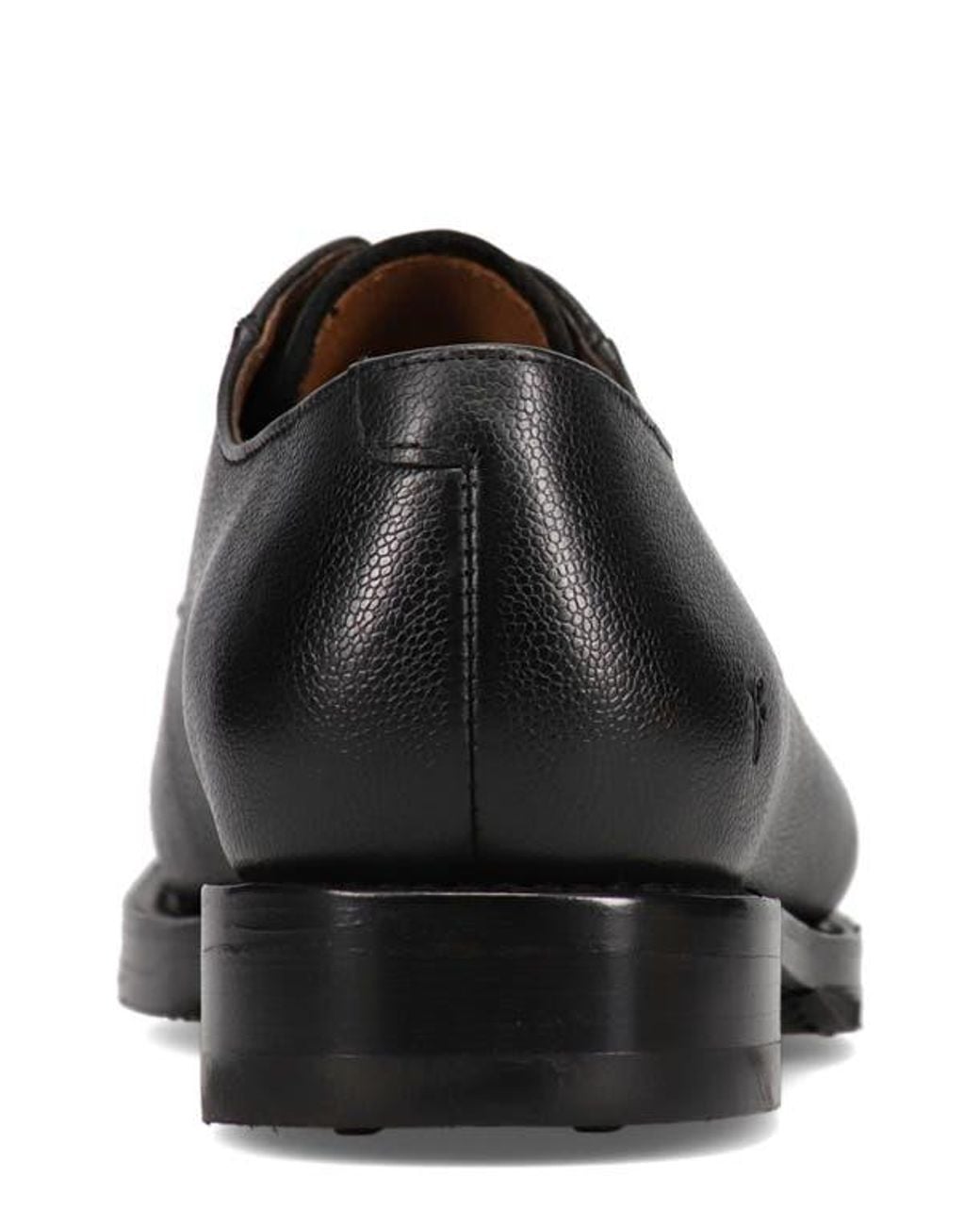 Frye Black Dylan Plain Toe Oxford for men