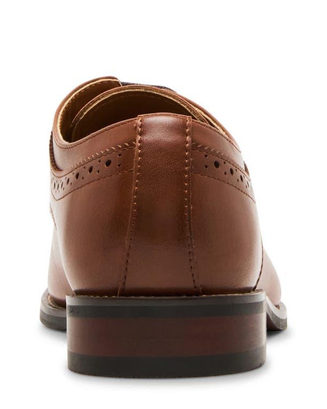Steve Madden Brown Puntic Cap Toe Derby for men