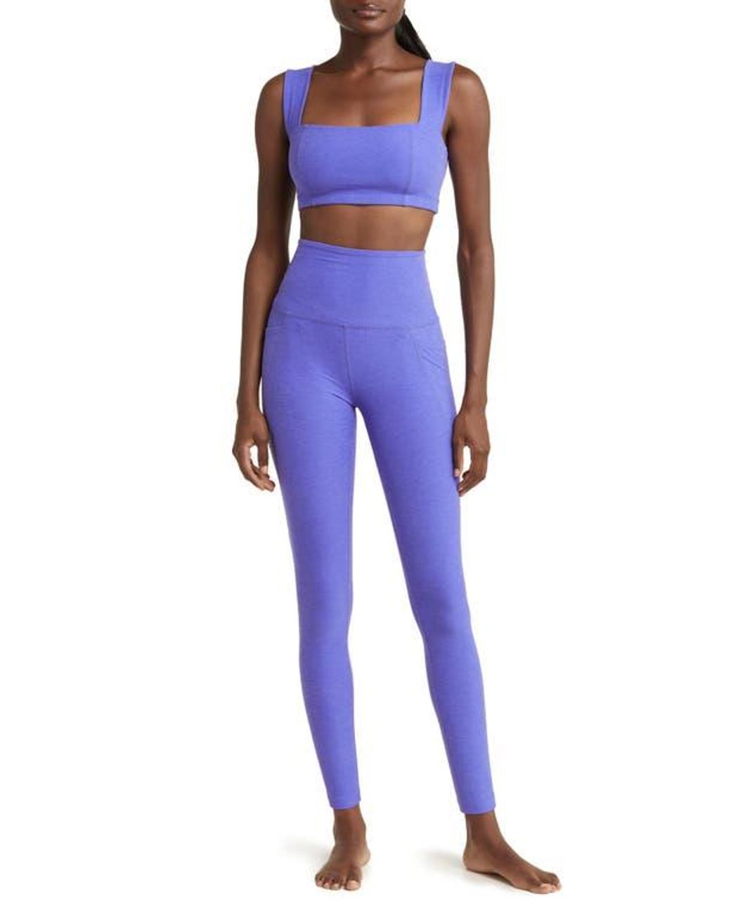 Beyond Yoga Everyday Space Dye High Waist Pocket Leggings in Blue | Lyst