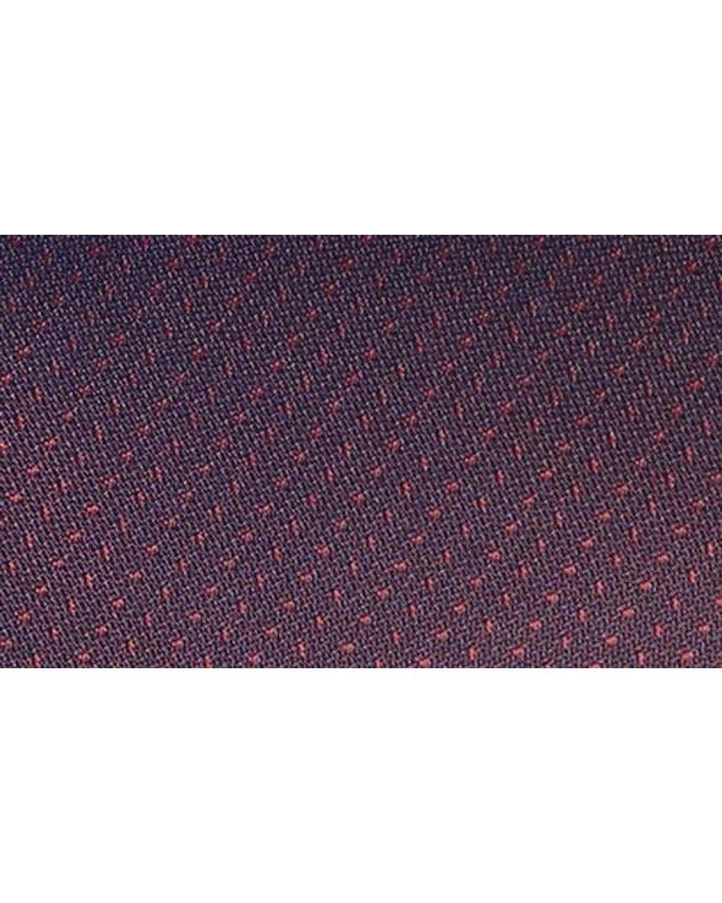 Tom Baine Purple Geo Dot Tie for men