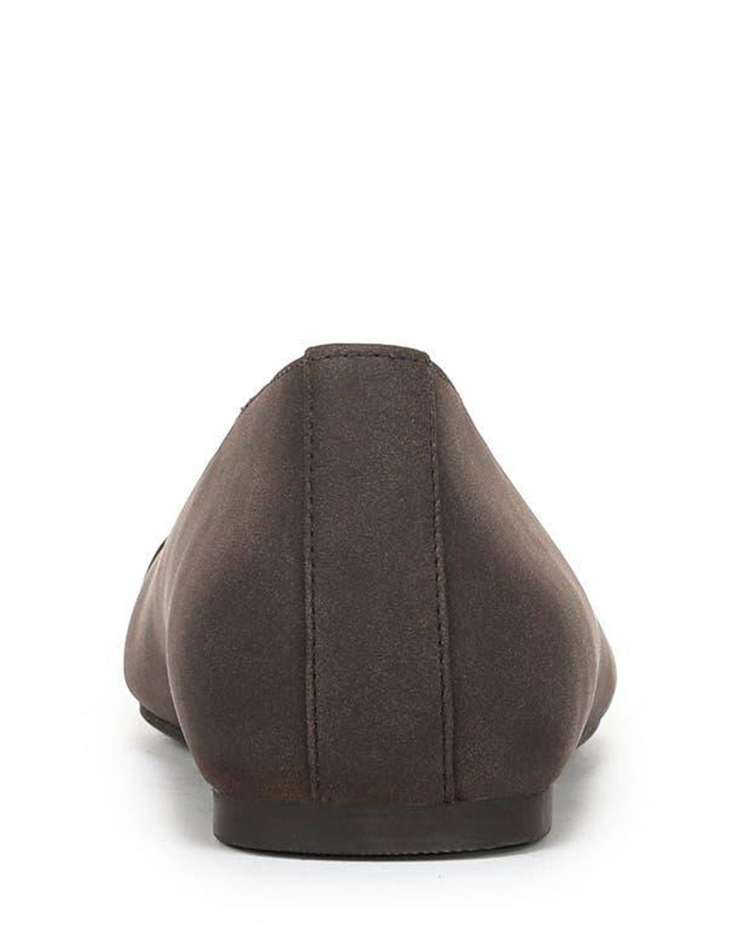 Vionic Brown Hollen Cap Toe Flat