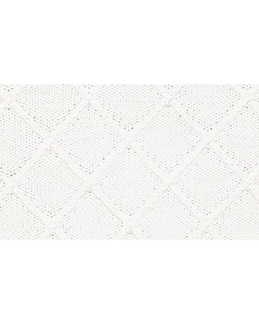 Alexia Admor White Pattern Knit Miniskirt