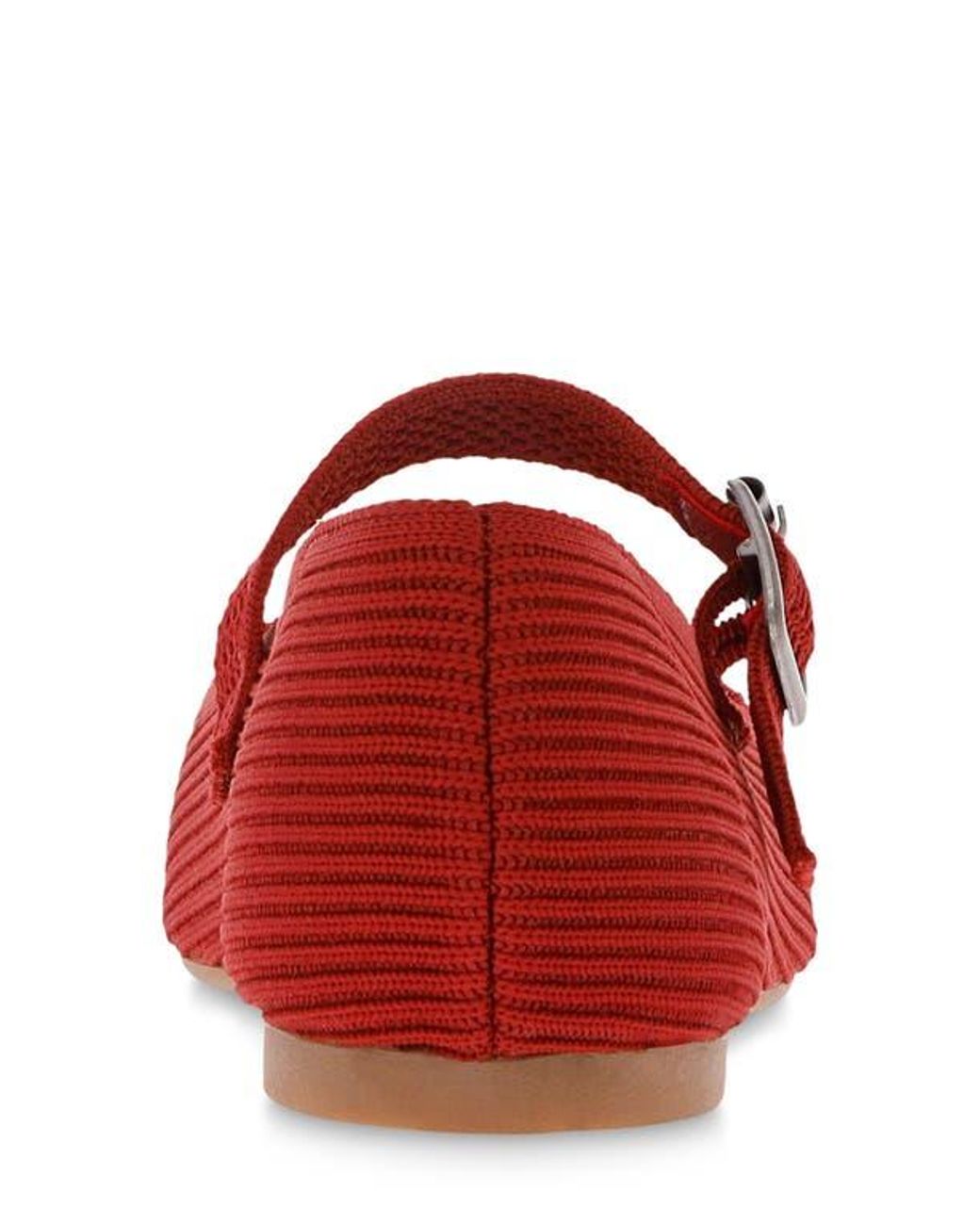 MIA Red Brita Mary Jane Flat