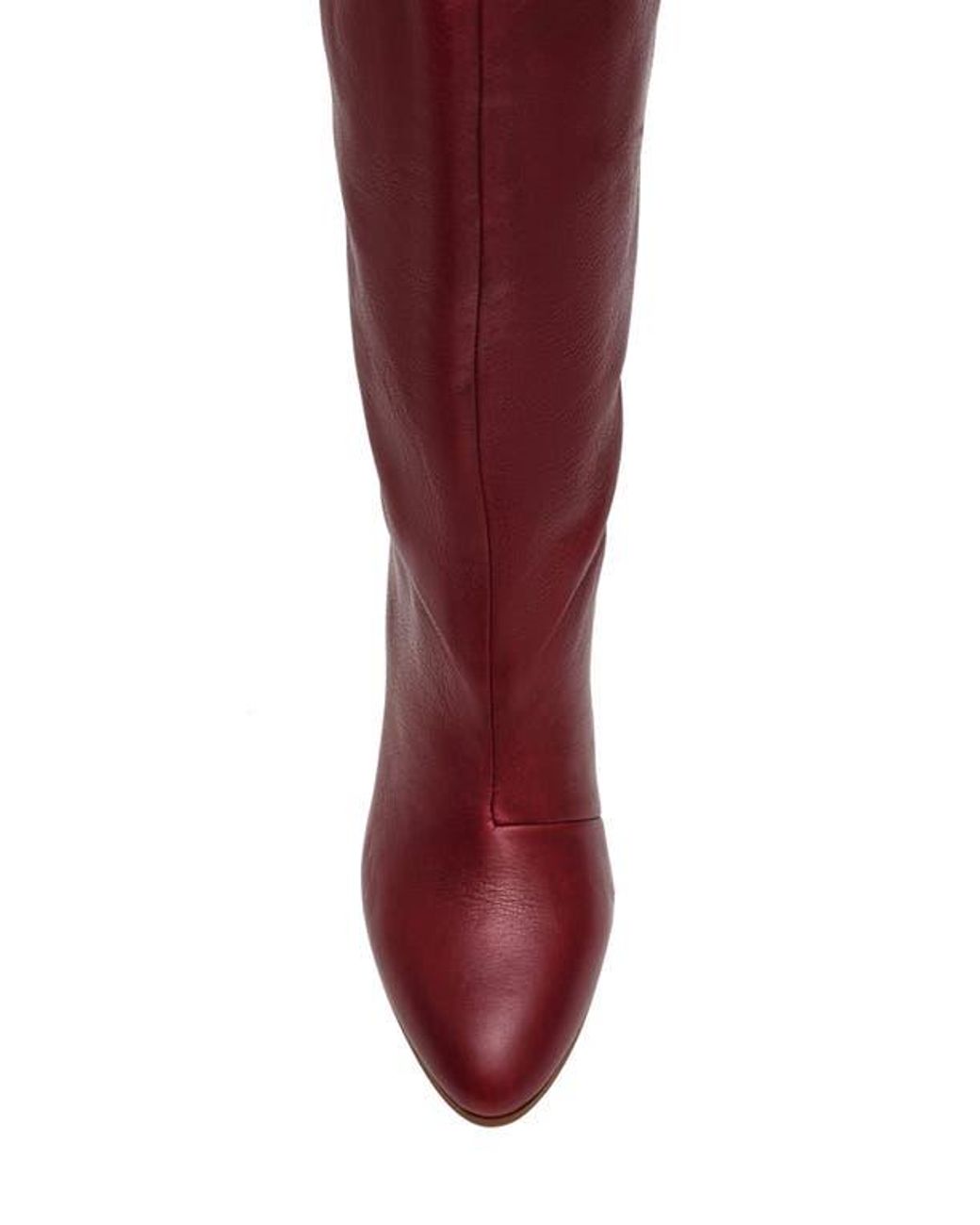 Steve Madden Red Rizk Knee High Boot