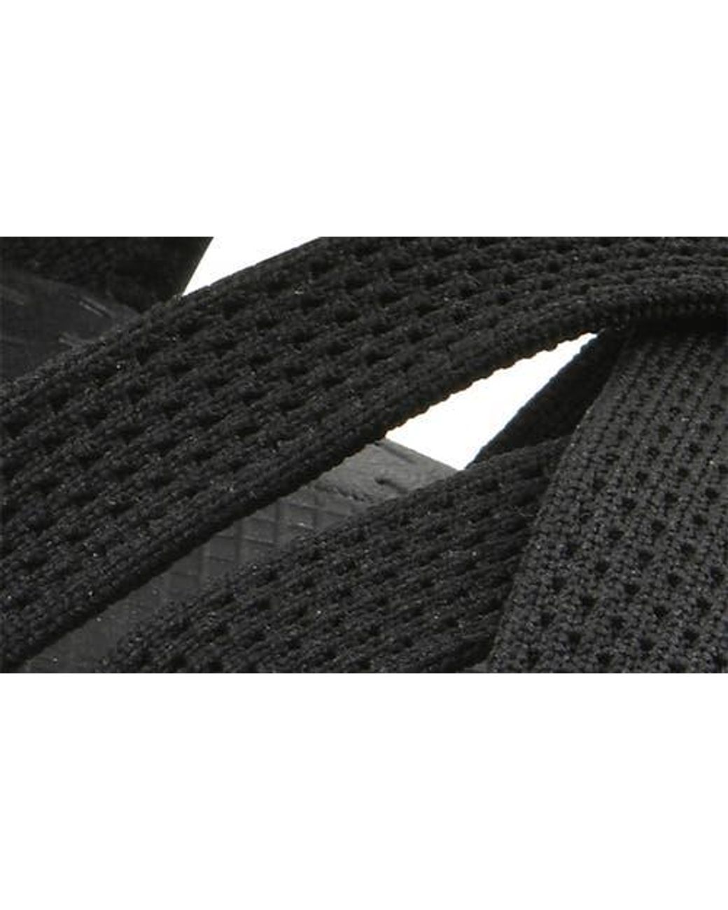 White Mountain Black Charry Knit Sandal