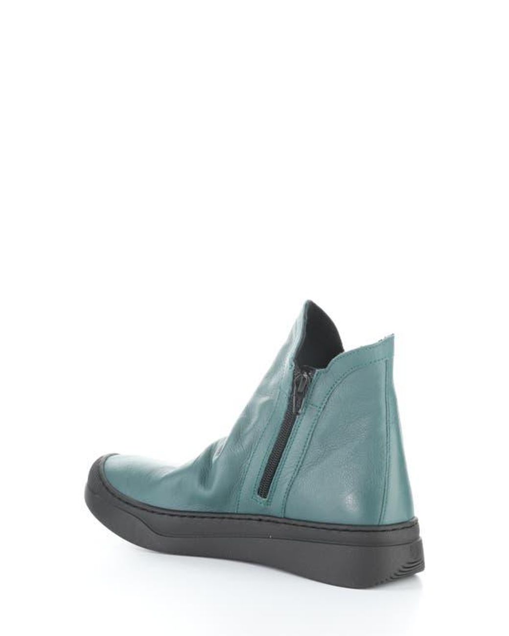 Softinos Blue Abil Platform Wedge Bootie
