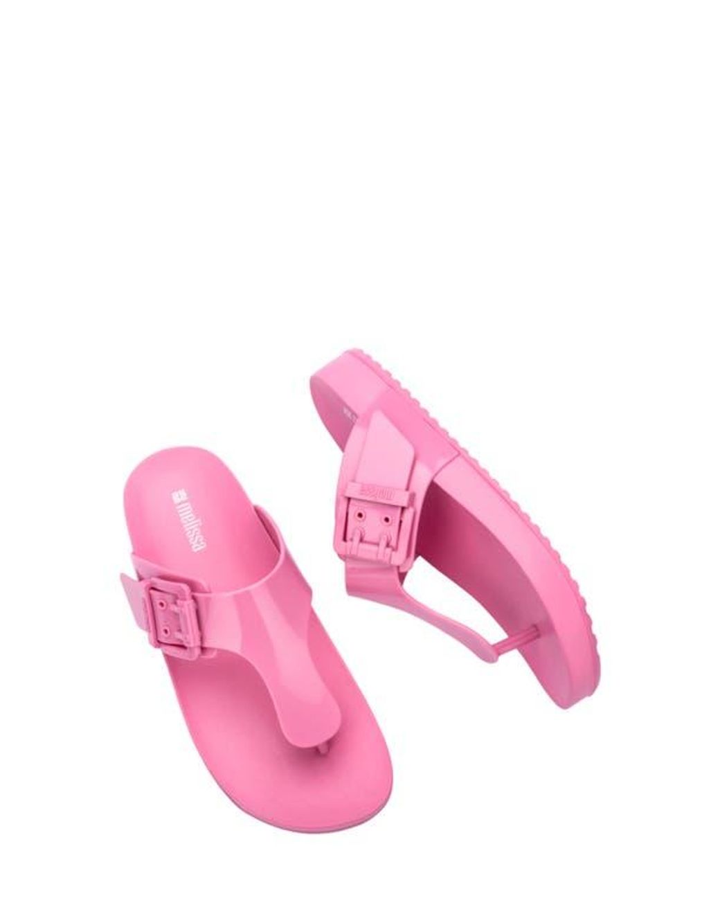 Melissa Pink Cozy Platform Flip Flop