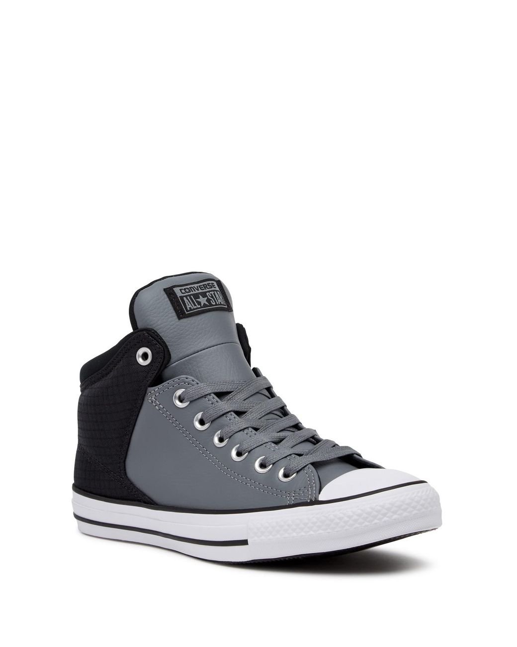 Converse Chuck Taylor All Star High Street Leather Sneaker (men) in Black  for Men | Lyst