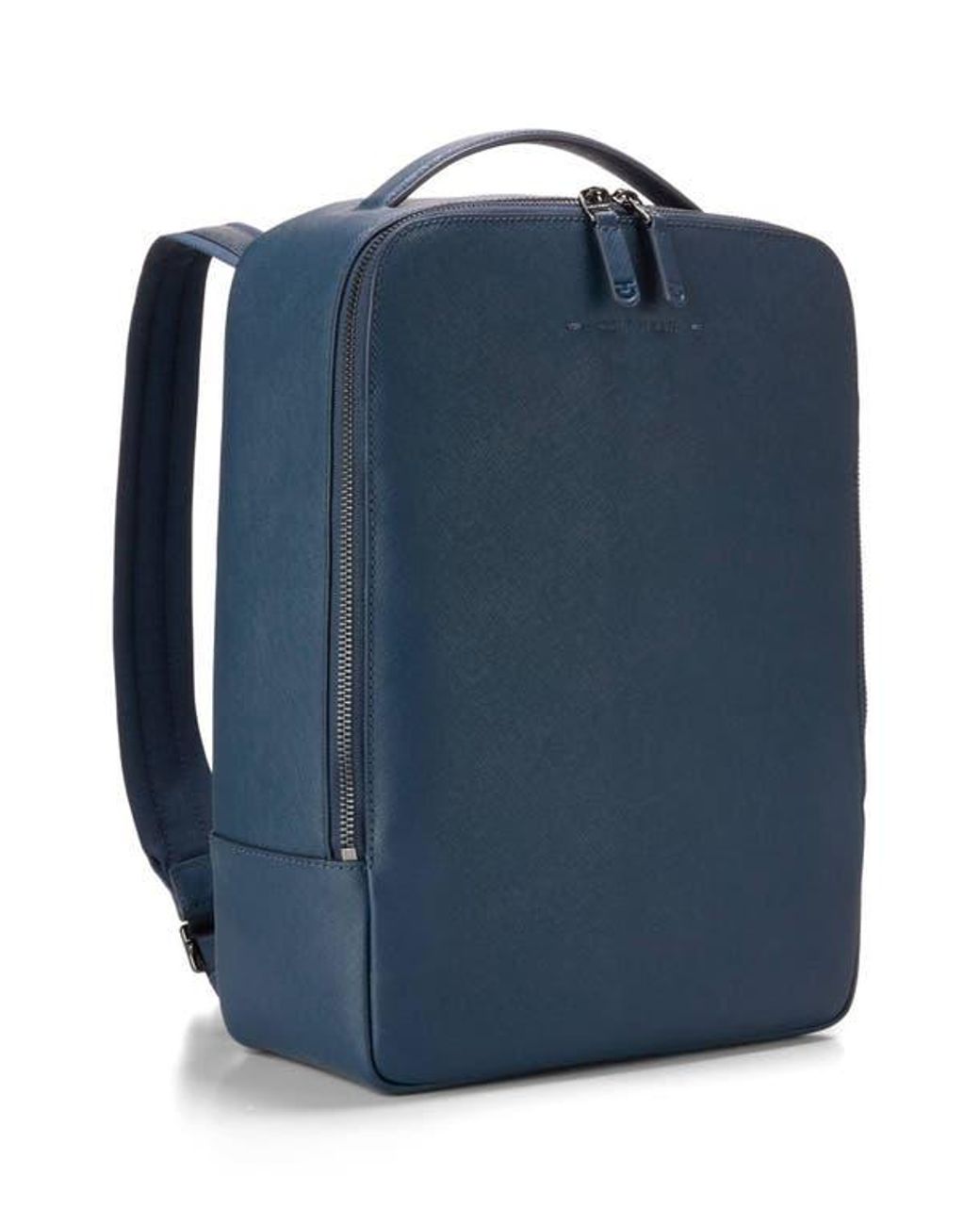 Cole Haan Sloane Saffiano Leather Backpack in Blue | Lyst display picture 1