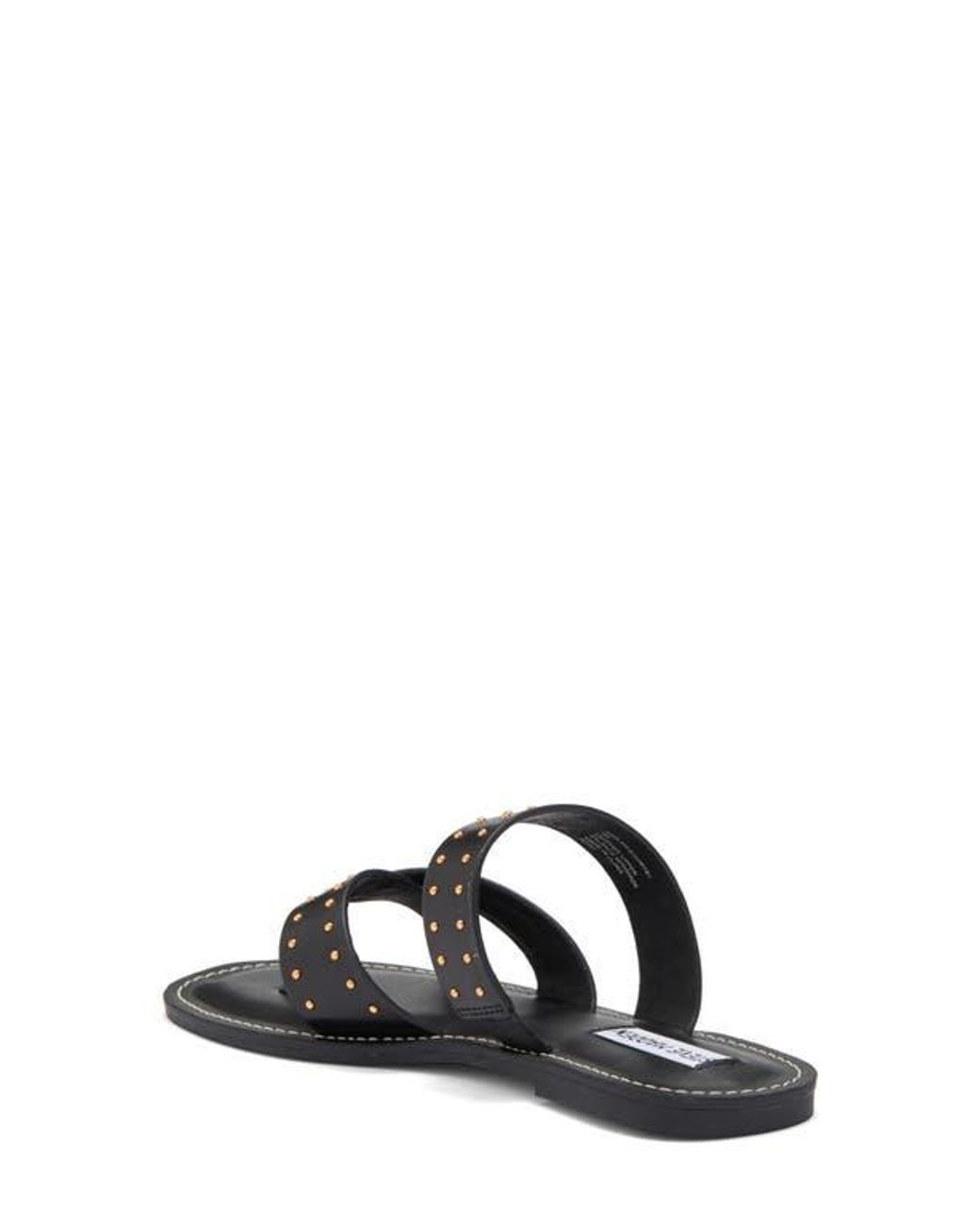 【Steve Madden】Stelah スタッズ スライド サンダル Steve Madden Stelah Studded Slide Sandal in Black | Lyst