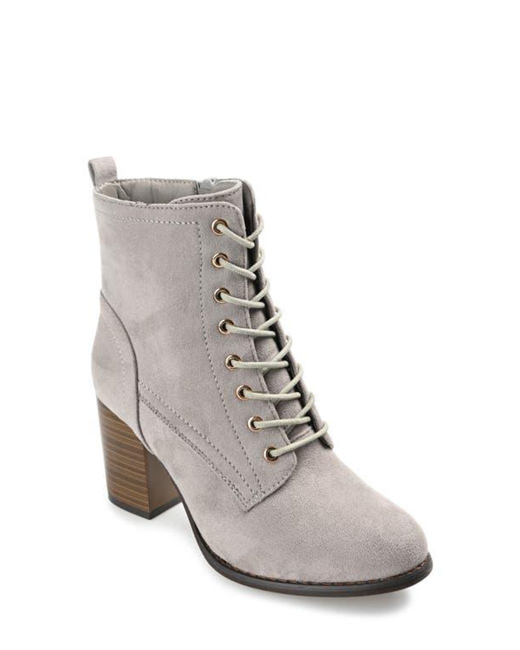 Journee Collection White Baylor Bootie