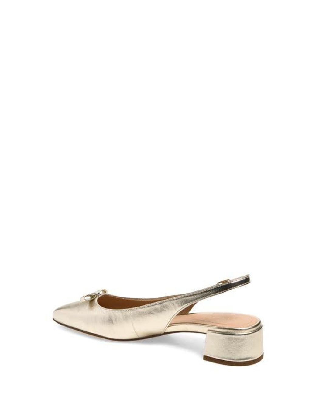 Cole Haan Natural Patsy Bow Slingback Pump