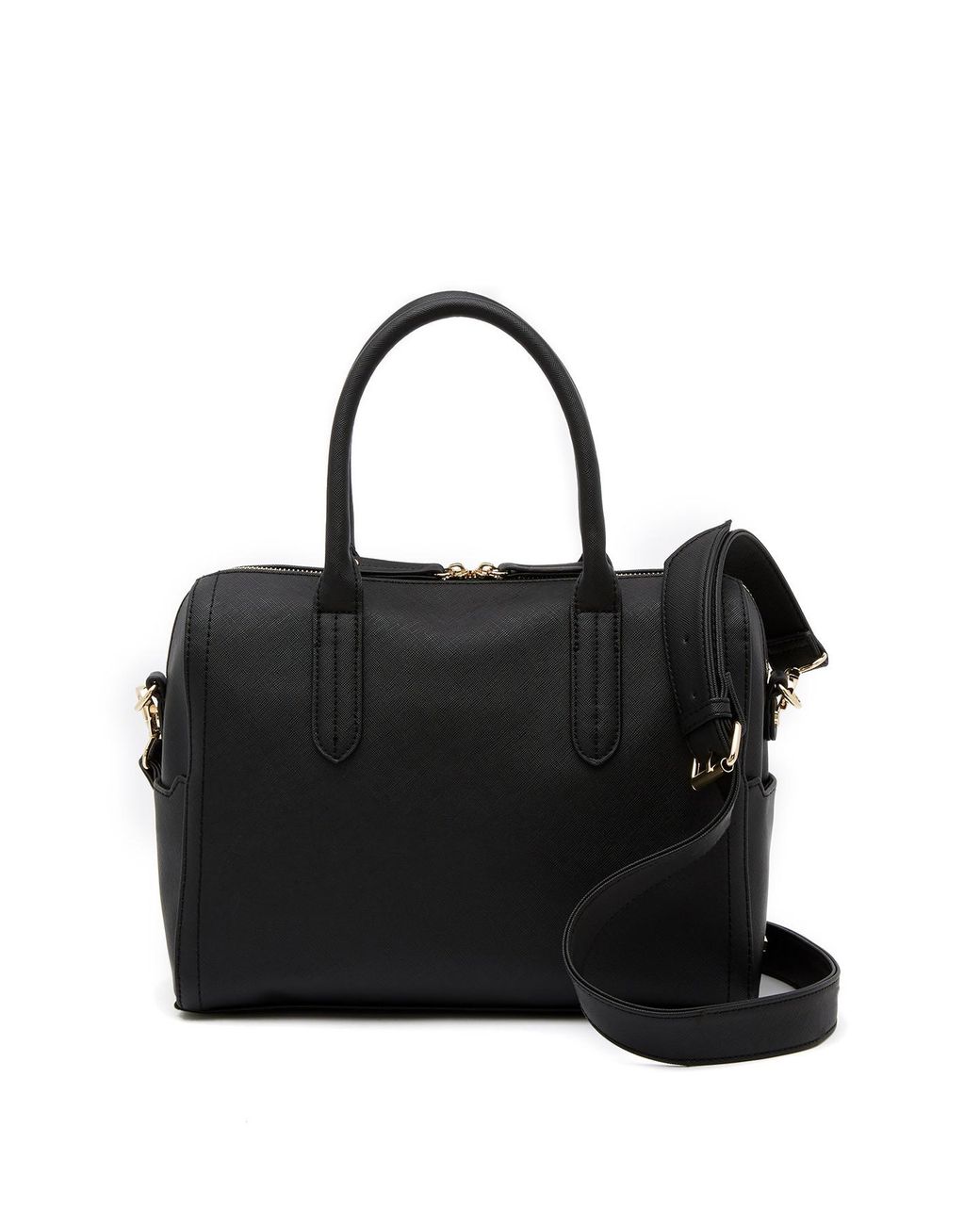 Steve Madden Boston Satchel in Black | Lyst