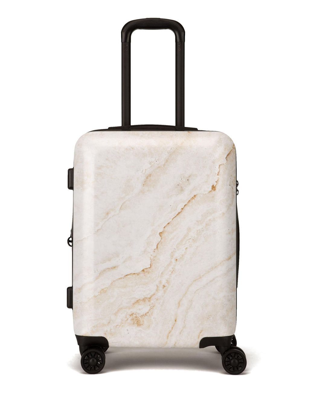 CALPAK Gold Marble Carryon Hardside Luggage in Natural Lyst